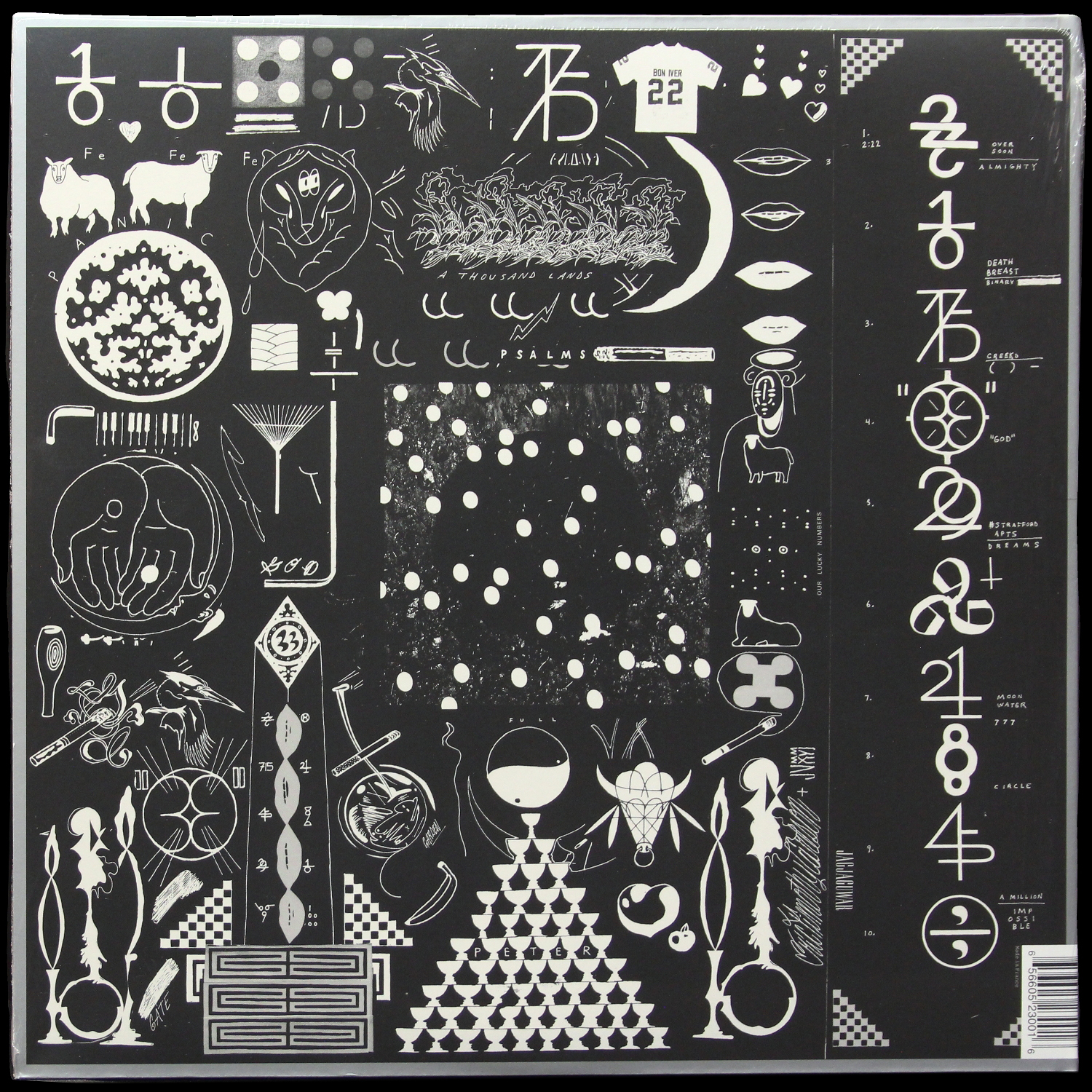 LP Bon Iver — 22, A Million (+ буклет) фото 2