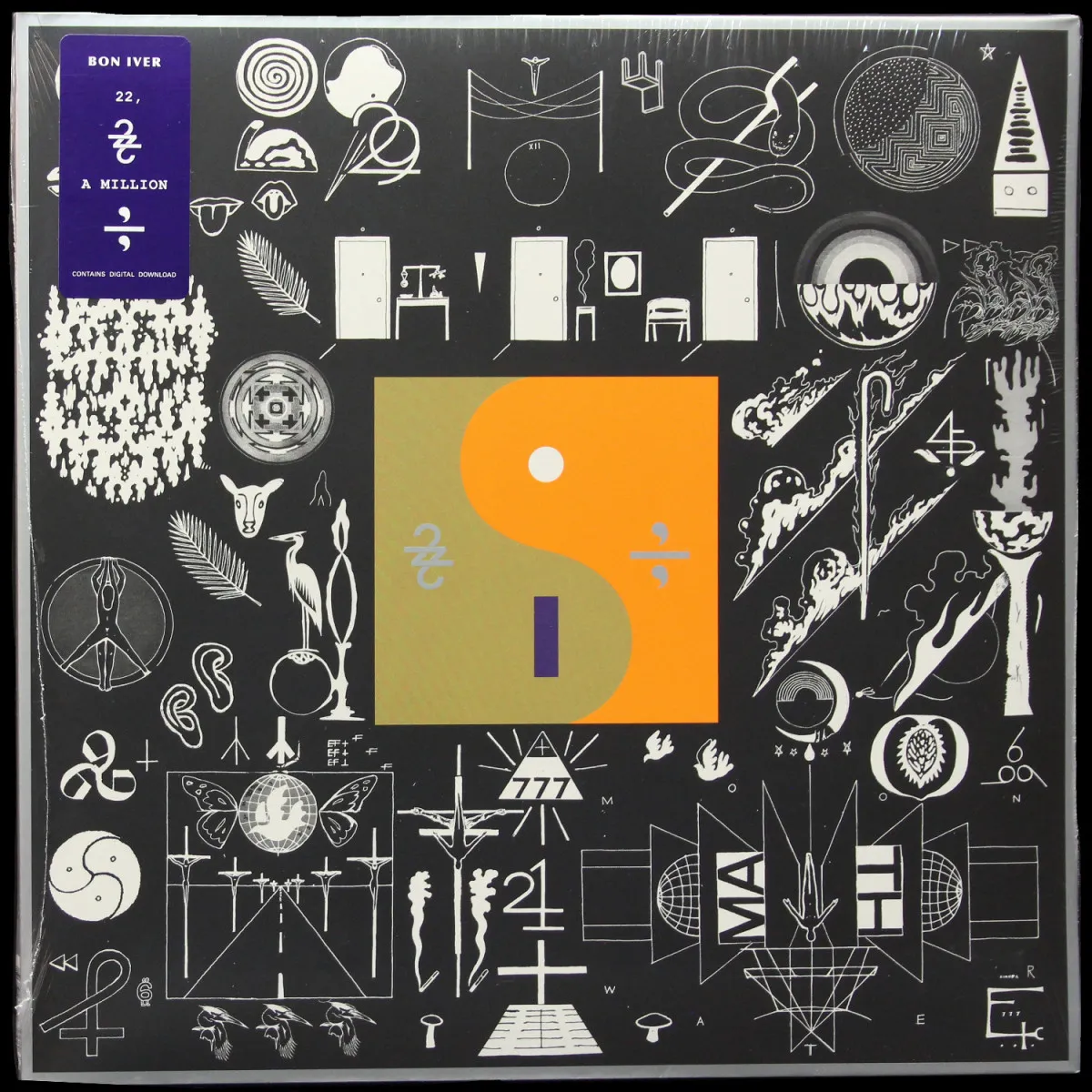 LP Bon Iver — 22, A Million (+ буклет) фото