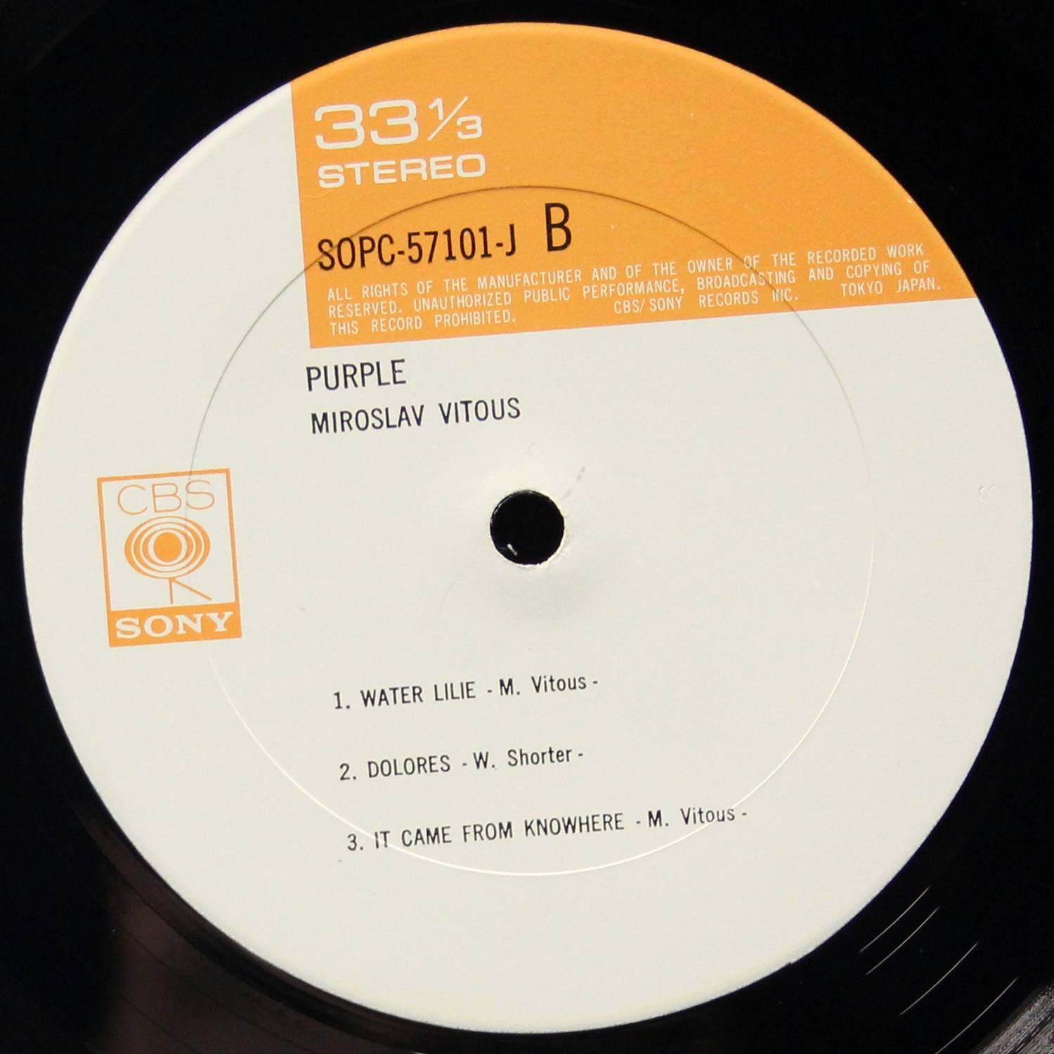 LP Miroslav Vitous — Purple фото 4