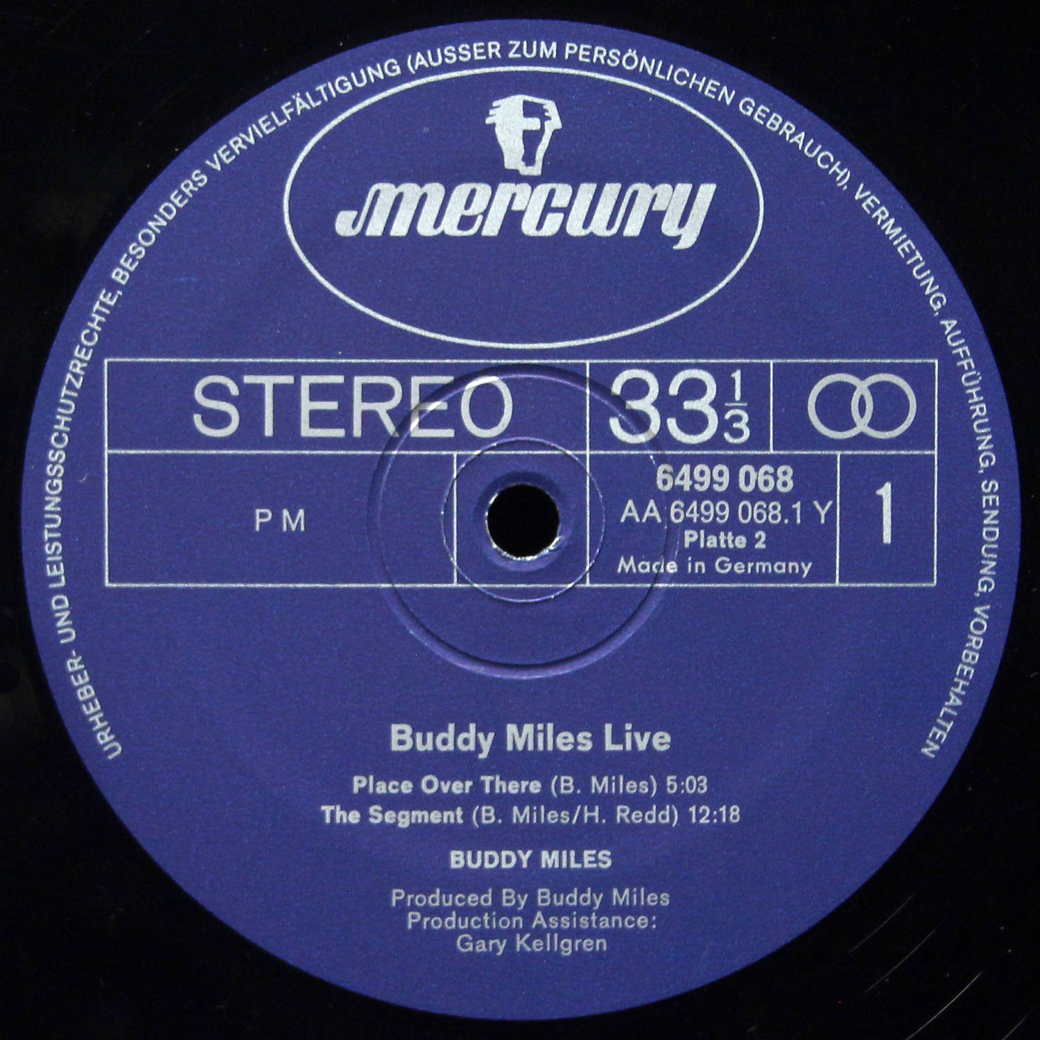 LP Buddy Miles — Buddy Miles 'Live' (2LP) фото 3