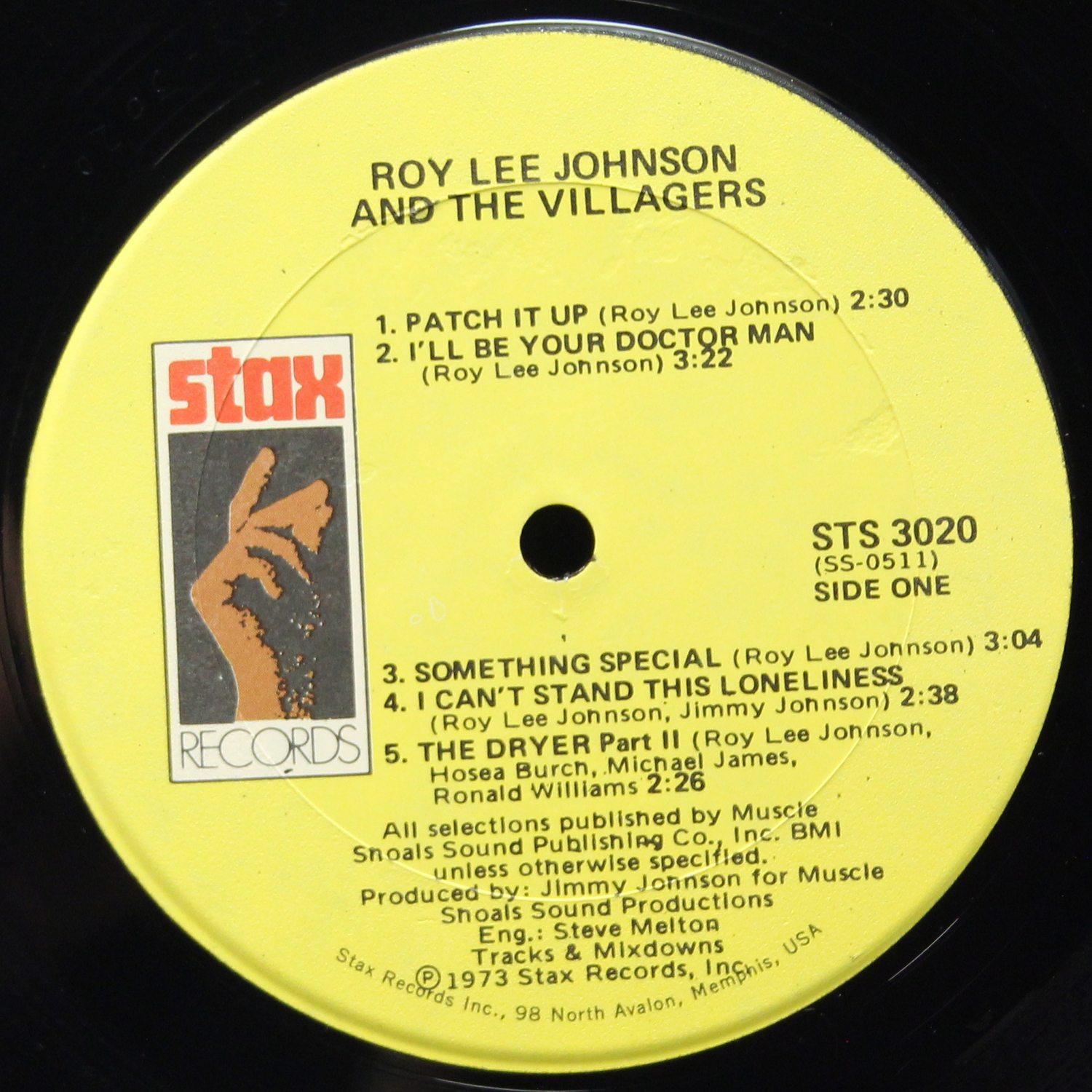 LP Roy Lee Johnson — Roy Lee Johnson & The Villagers фото 3