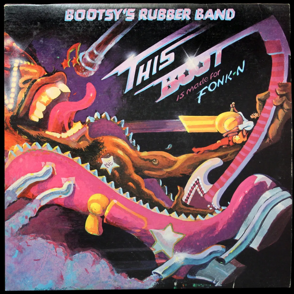 LP Bootsy's Rubber Band — This Boot Is Made For Fonk-n (+ буклет) фото