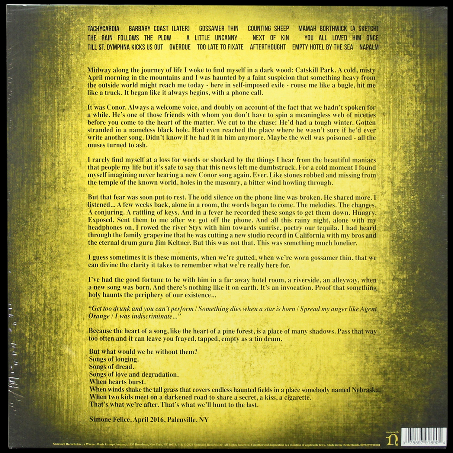 LP Conor Oberst — Ruminations (2LP) фото 2