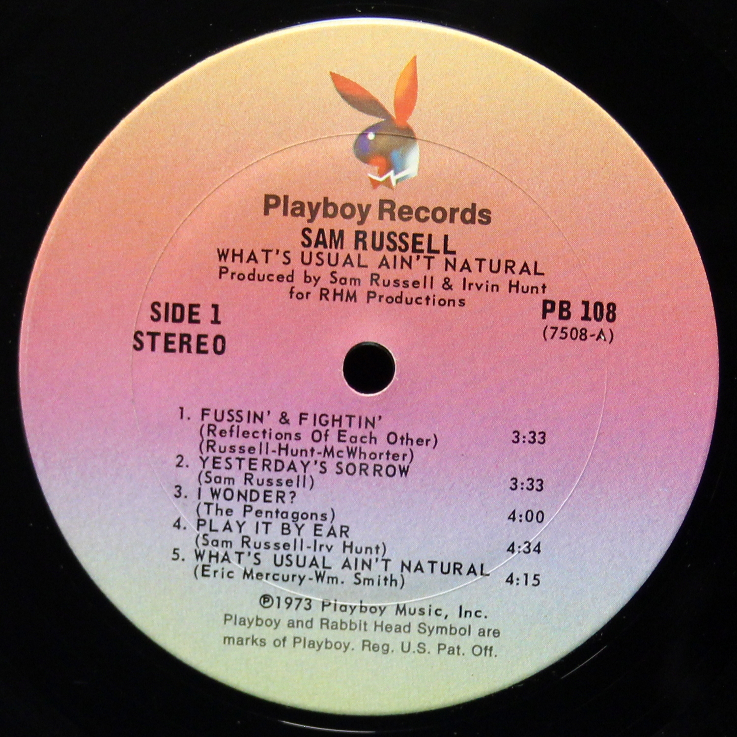 LP Sam Russell — What's Usual Ain't Natural фото 2