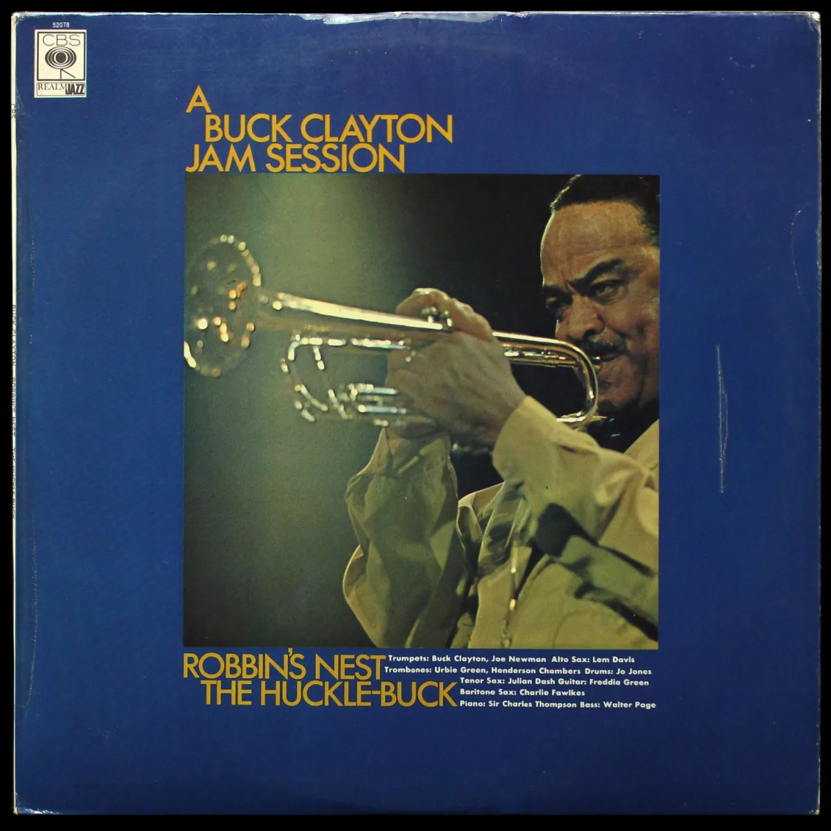 LP Buck Clayton — Robbin's Nest / The Huckle-Buck (моно) фото