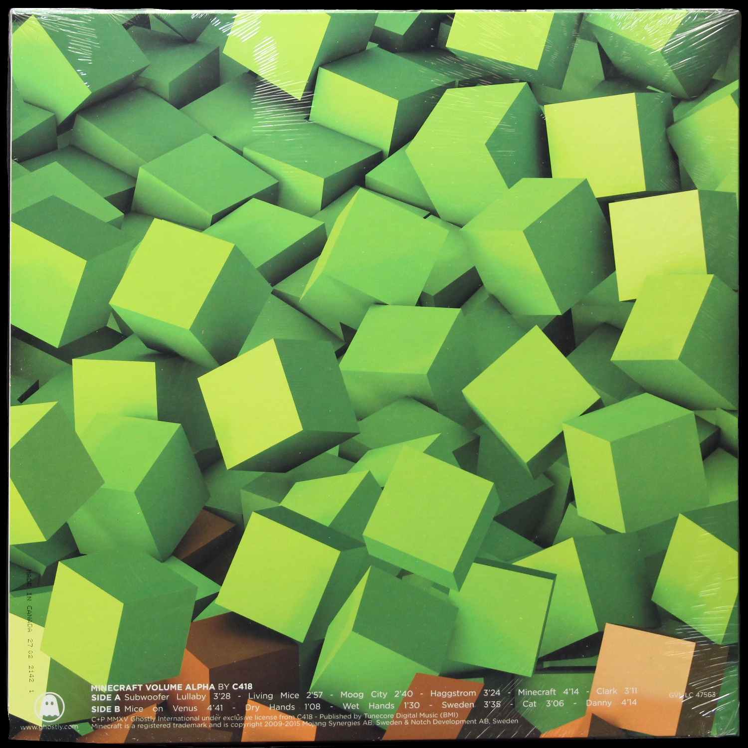 LP C418 — Minecraft Volume Alpha (цветной винил) фото 2