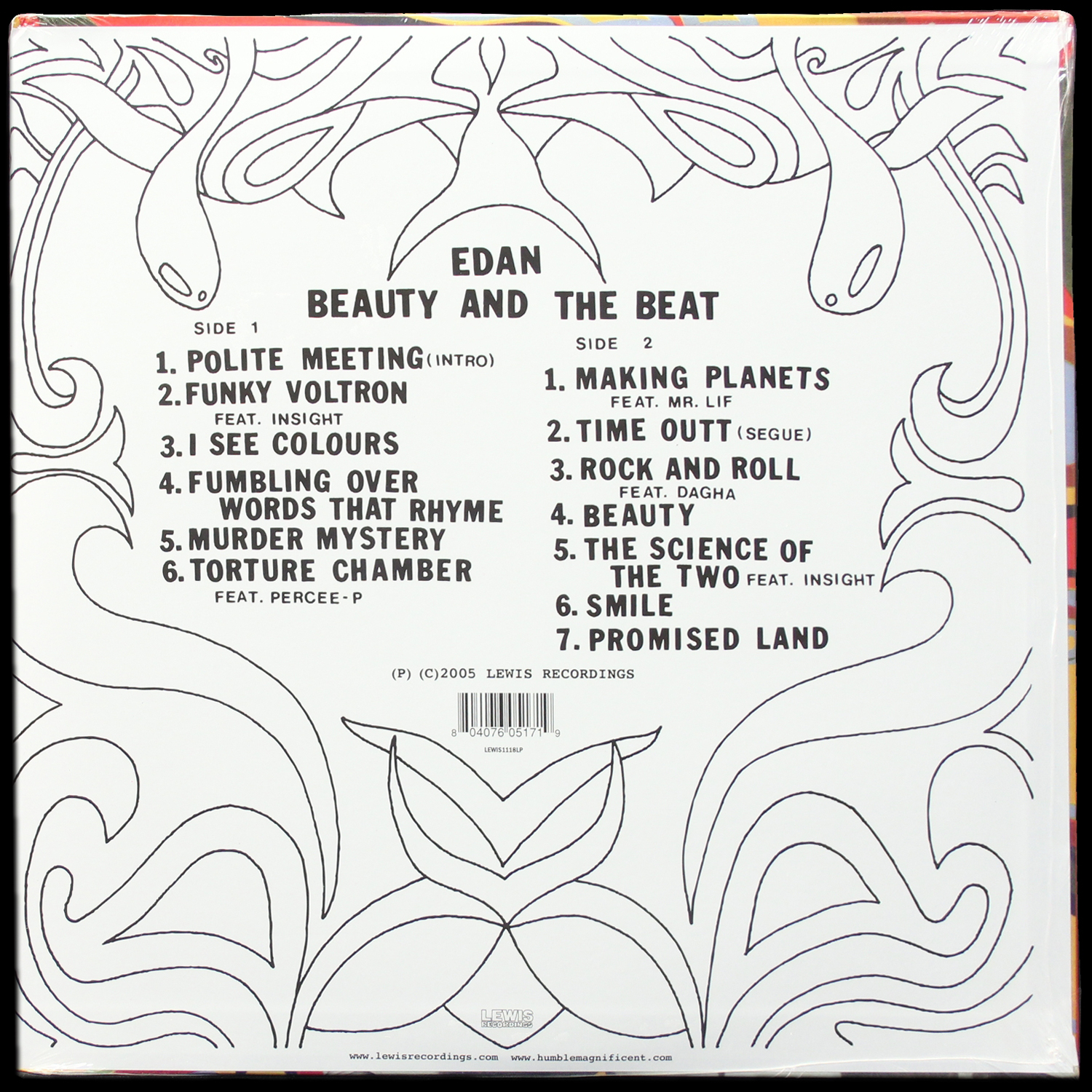 LP Edan — Beauty And The Beat фото 2