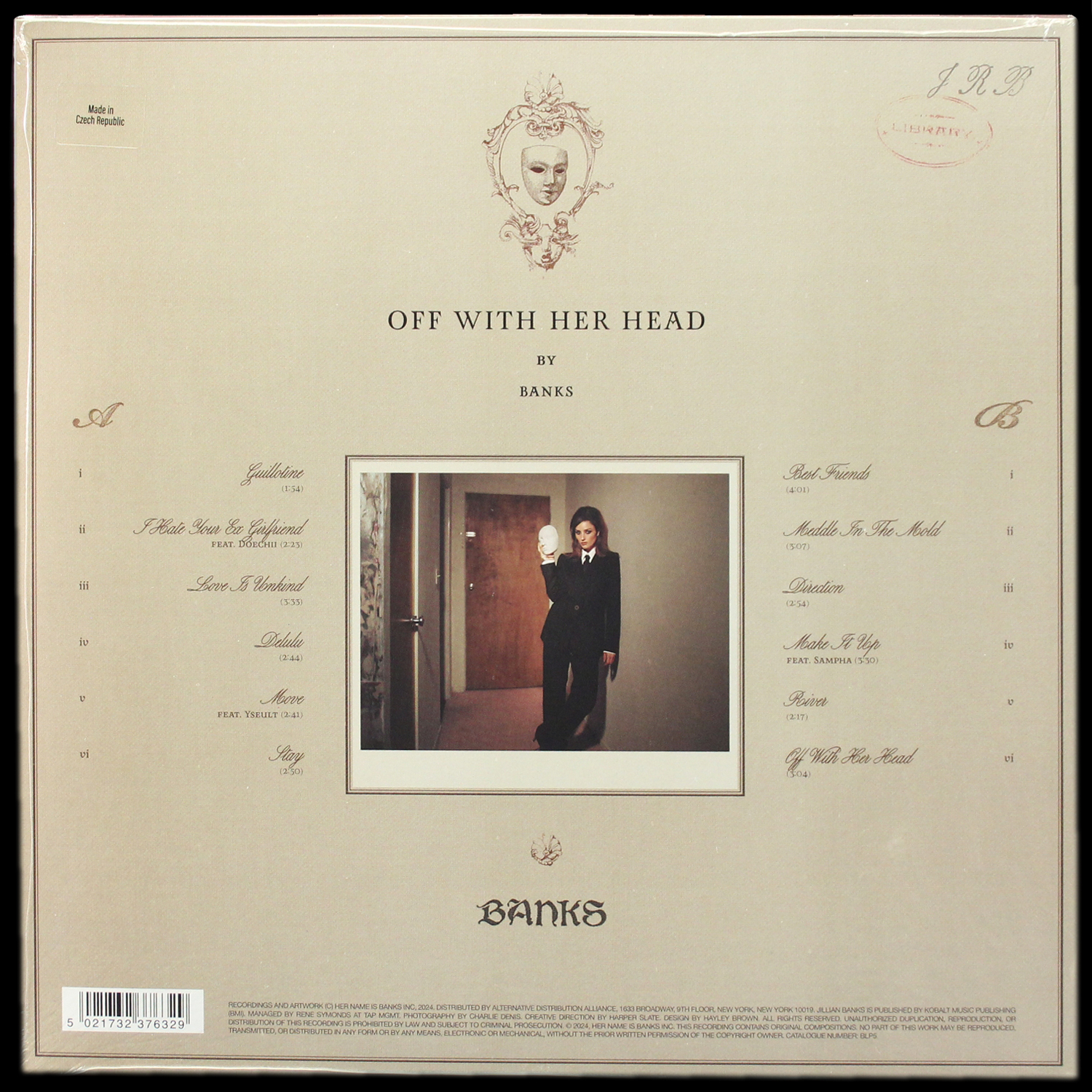 LP Banks — Off With Her Head фото 2