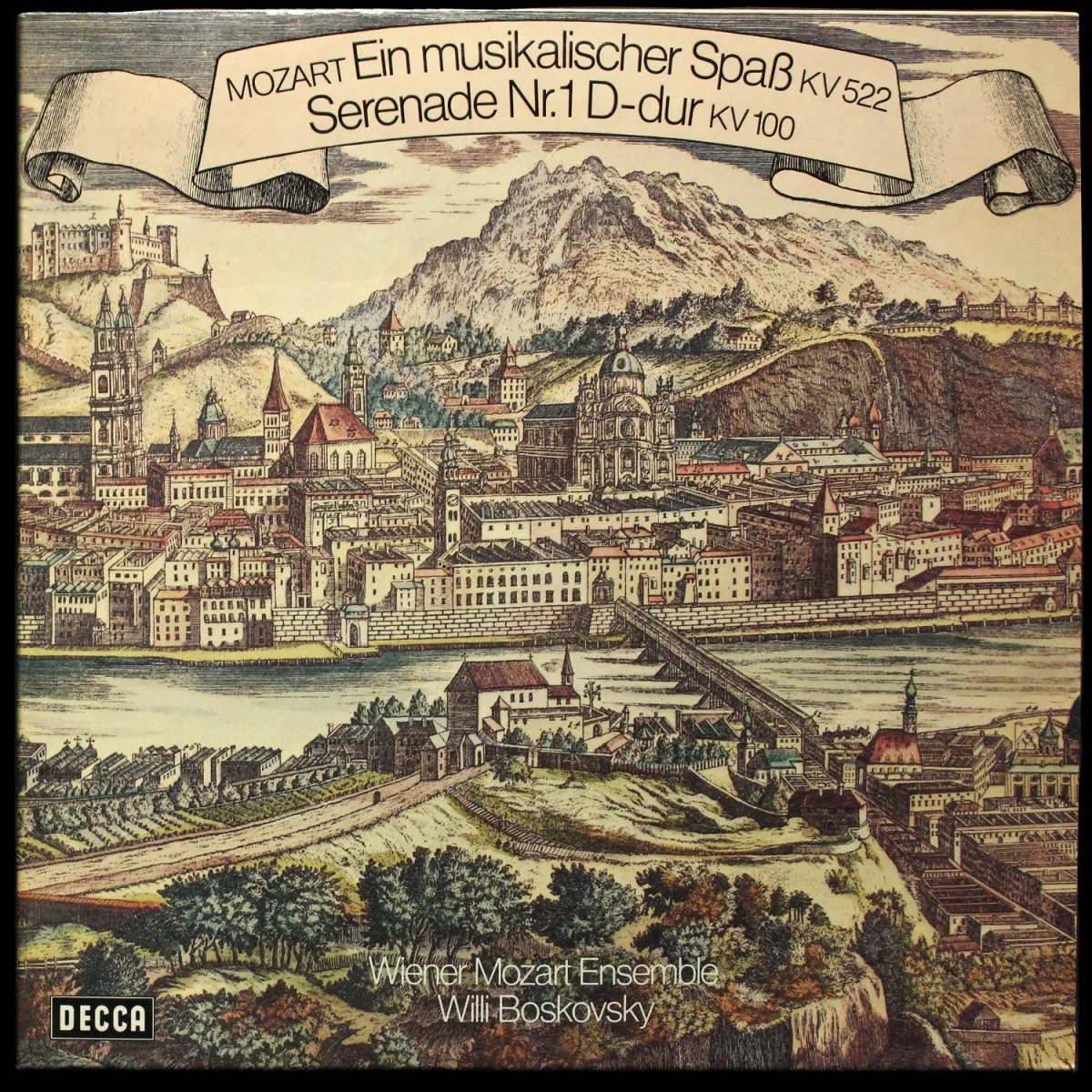 LP Willi Boskovsky — Mozart: Ein Musikalischer Spass Kv 522 / Serenade Nr 1 D-dur Kv 100 фото