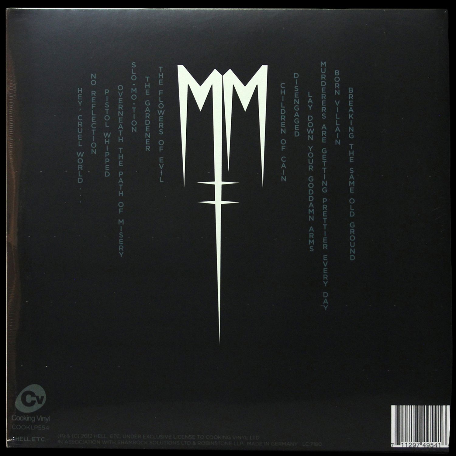 LP Marilyn Manson — Born Villain (2LP) фото 2