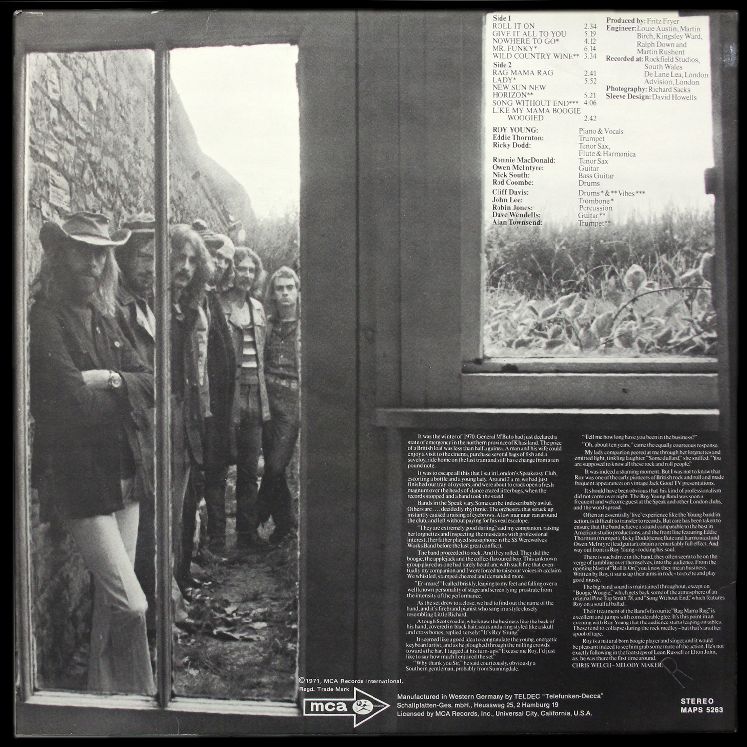 LP Roy Young — Mr. Funky фото 2