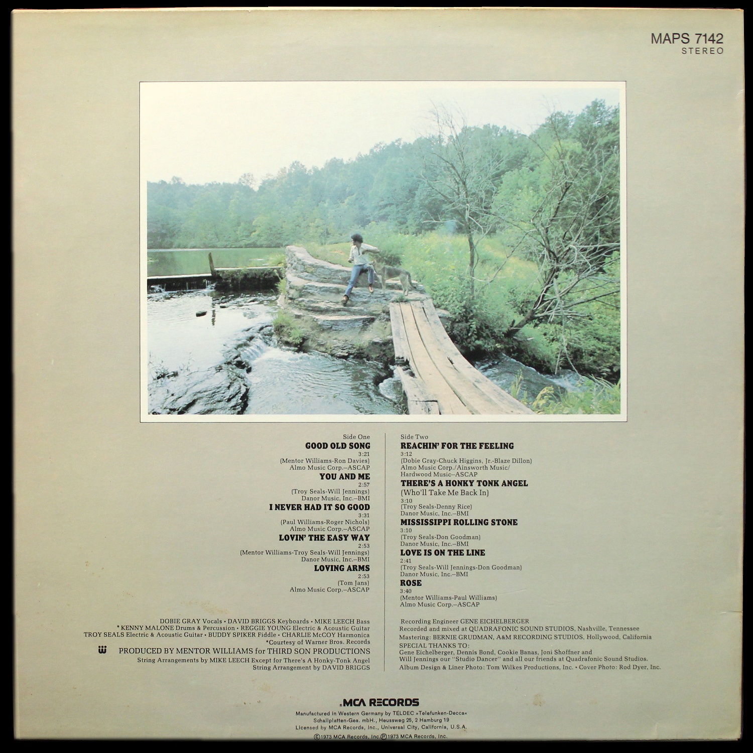 LP Dobie Gray — Loving Arms фото 2