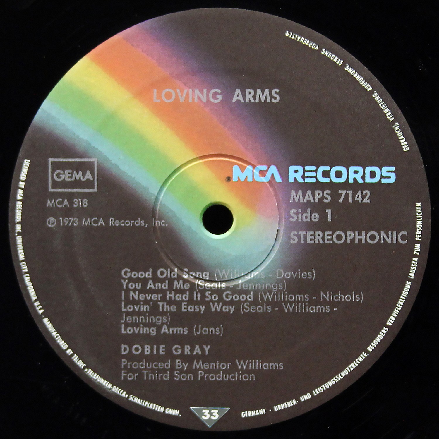LP Dobie Gray — Loving Arms фото 3