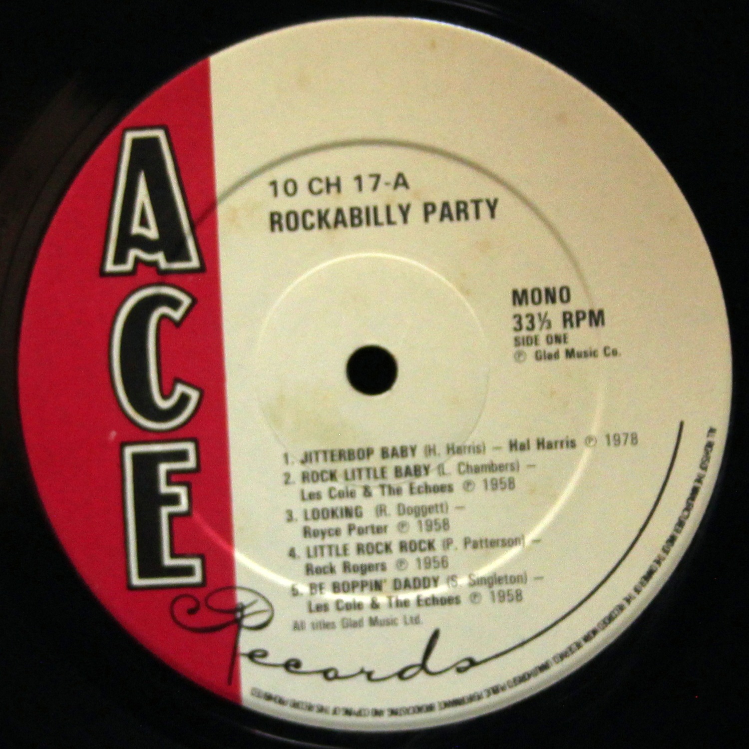 LP V/A — Rockabilly Party (моно) фото 2