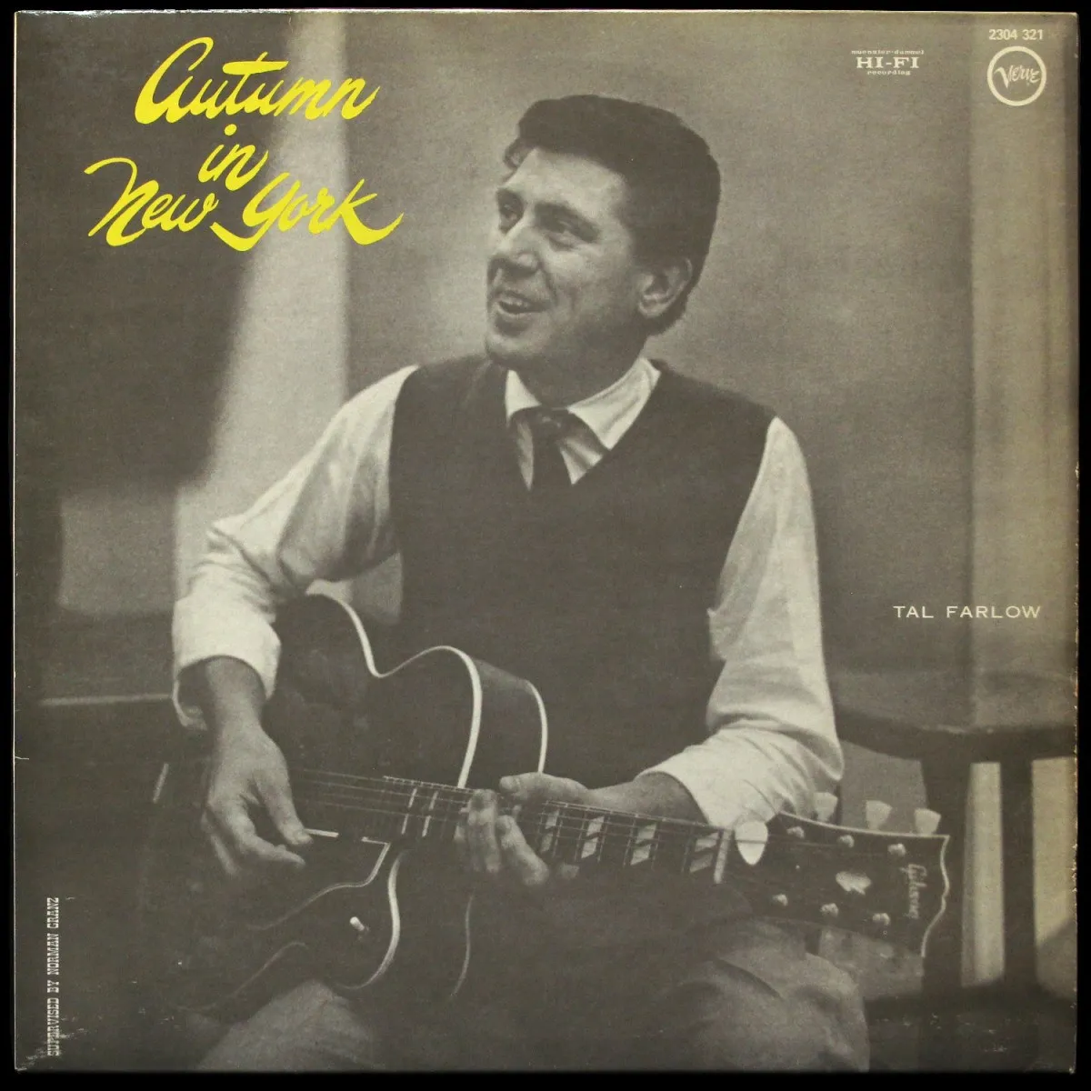 LP Tal Farlow — Autumn In New York фото