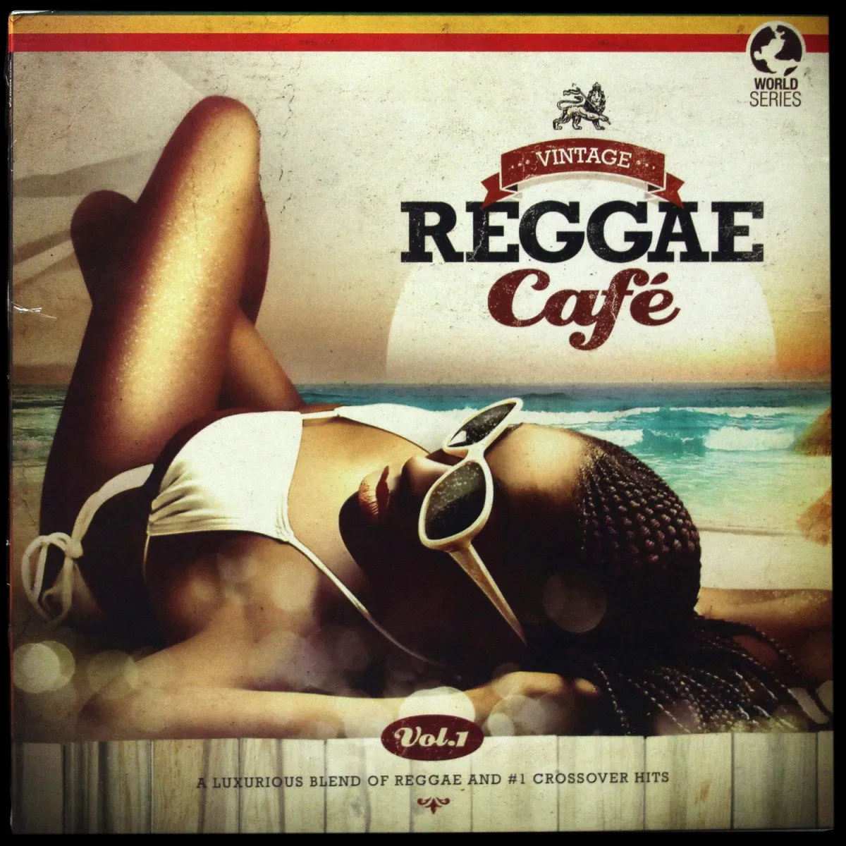 LP V/A — Vintage Reggae Cafe Vol.1 (цветной винил) фото