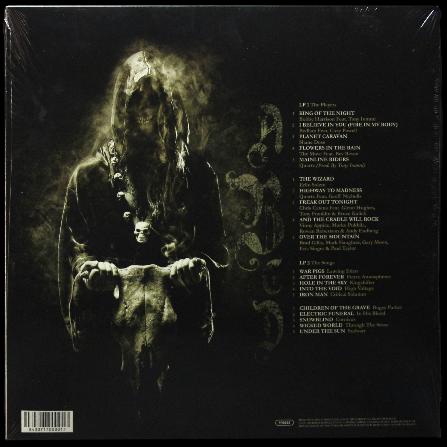 LP V/A — Many Faces Of Black Sabbath (2LP,  цветной винил) фото 2