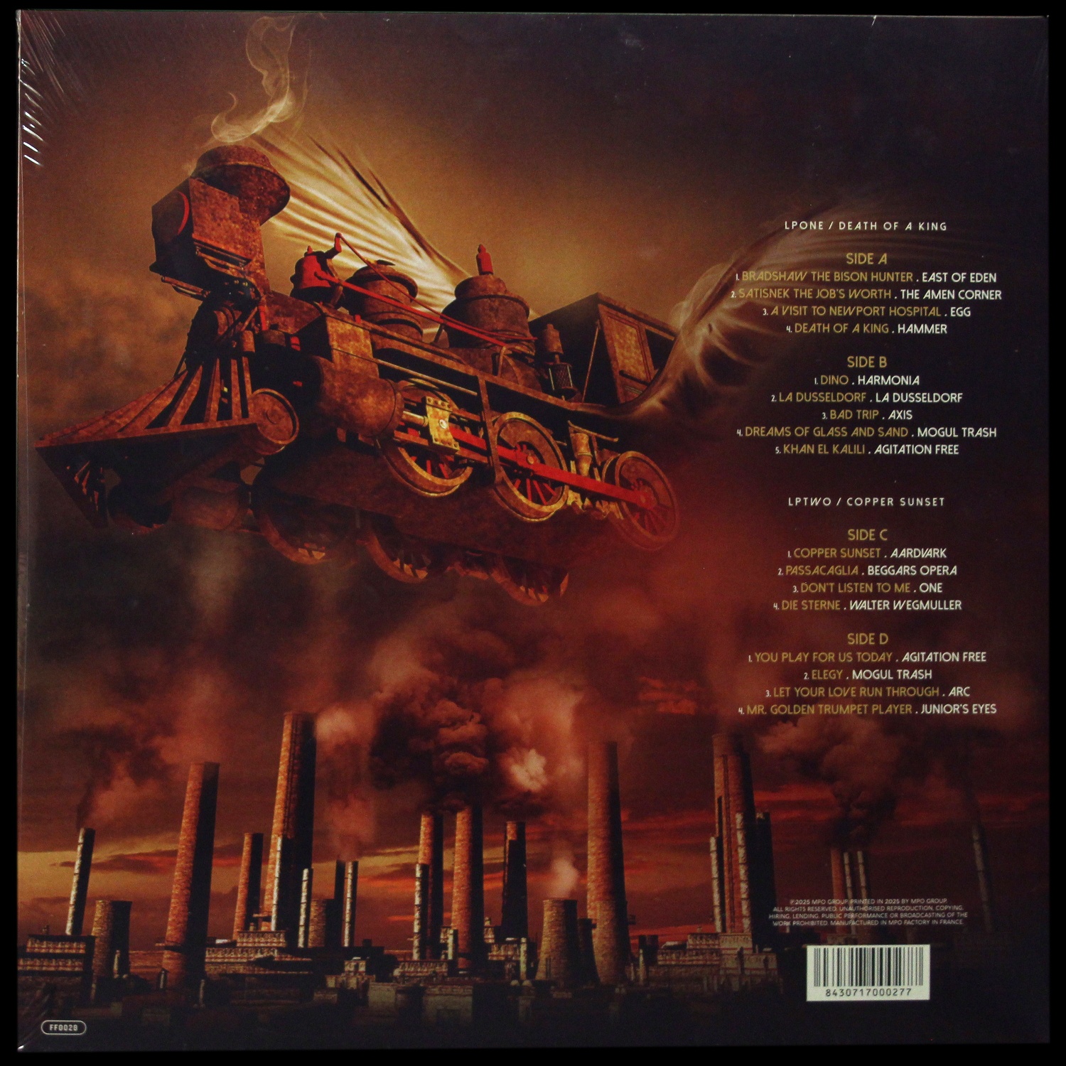 LP V/A — Krautrock & Progressive 'The Definitive Era' (2LP,  цветной винил) фото 2