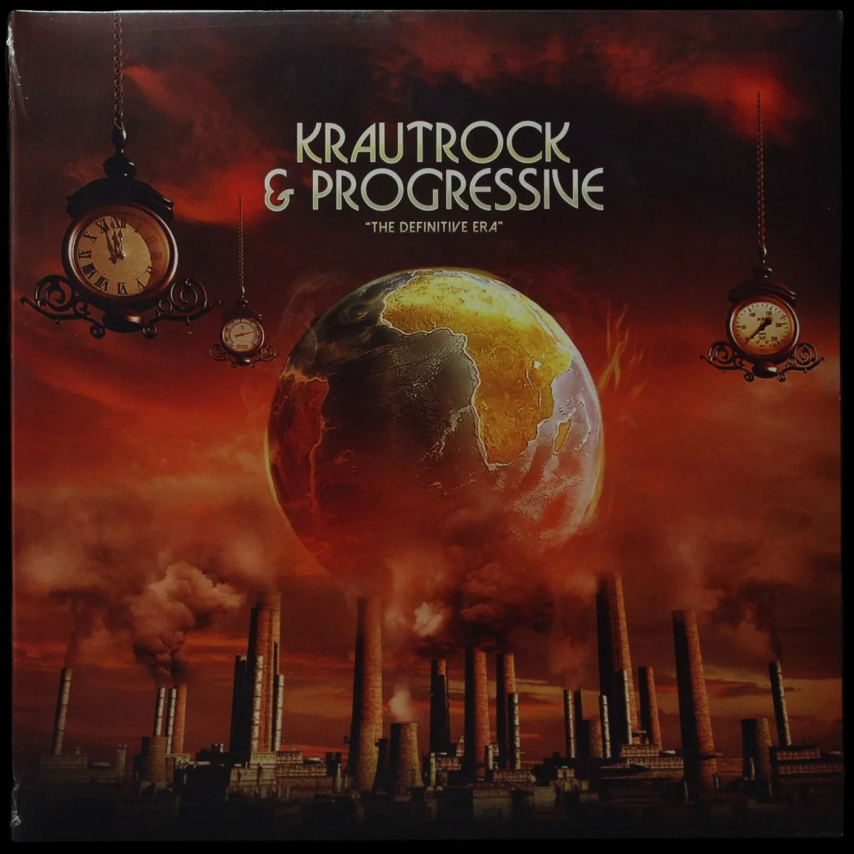 LP V/A — Krautrock & Progressive 'The Definitive Era' (2LP,  цветной винил) фото
