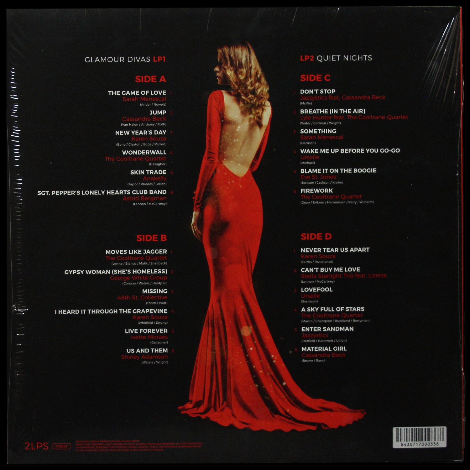 LP V/A — Jazz Sexiest Ladies Volume 1 (2LP,  цветной винил) фото 2
