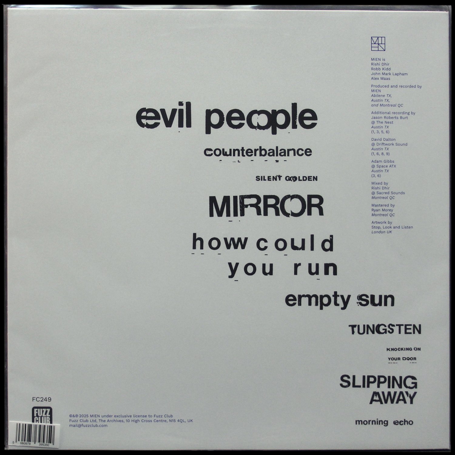 LP Mien — MIIEN (цветной винил) фото 2