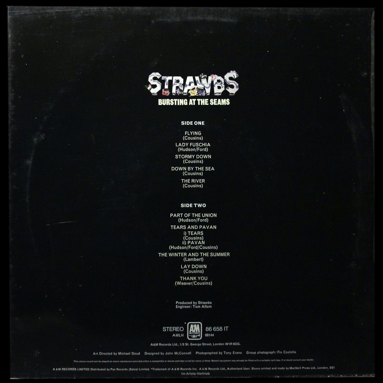LP Strawbs — Bursting At The Seams фото 2