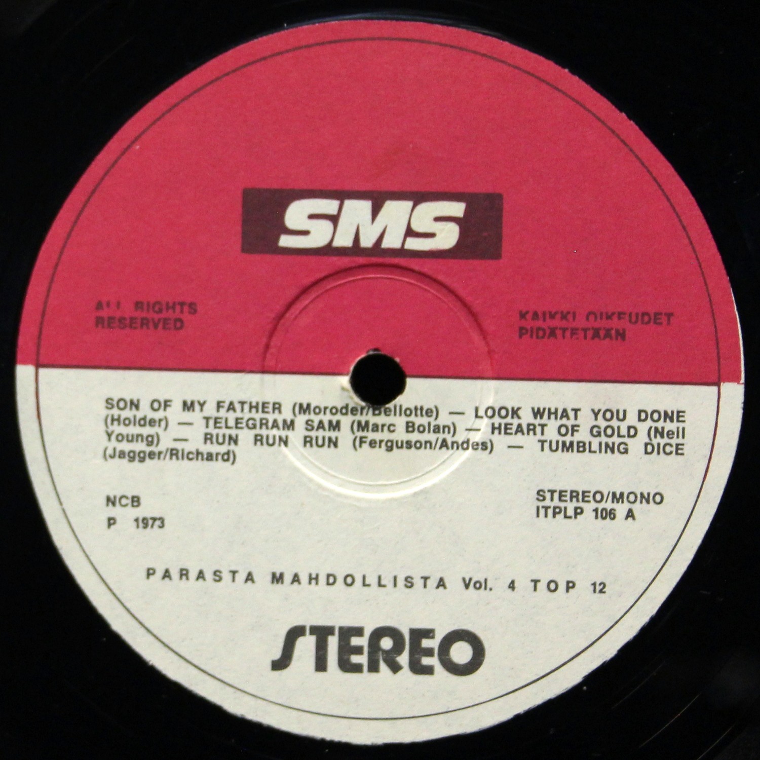 LP V/A — Top 12 - Parasta Mahdollista Vol. 4 фото 2