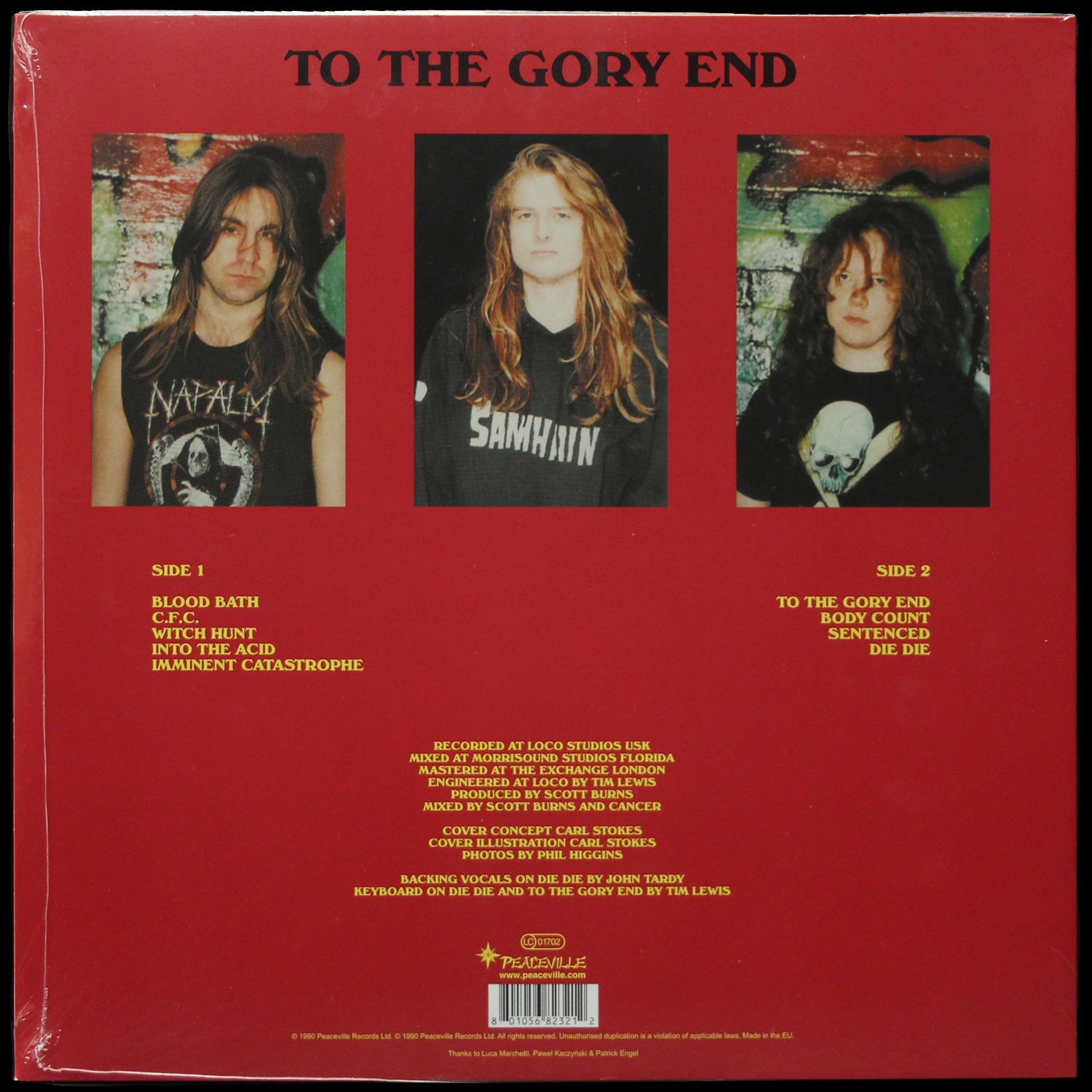 LP Cancer — To The Gory End (цветной винил) фото 2