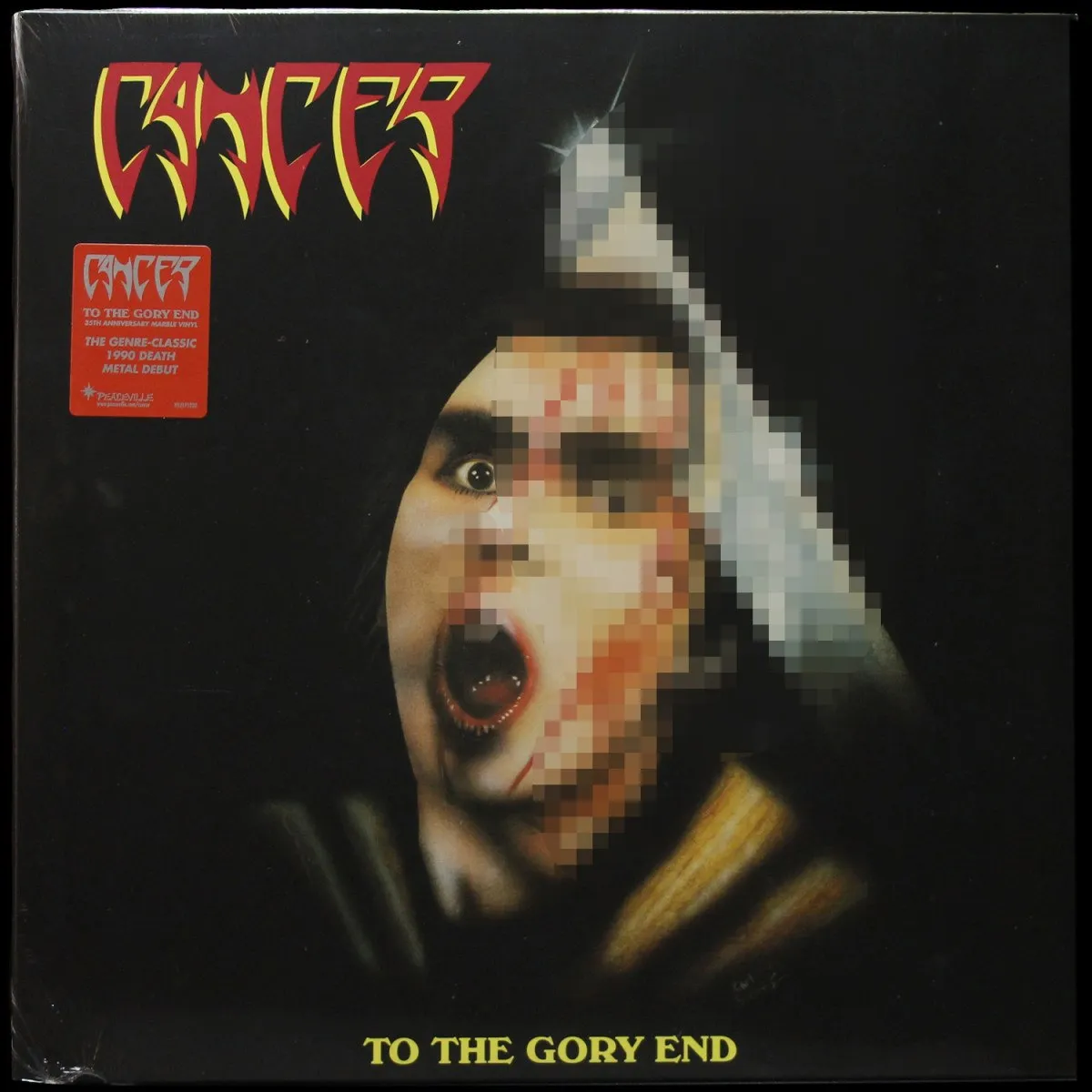 LP Cancer — To The Gory End (цветной винил) фото
