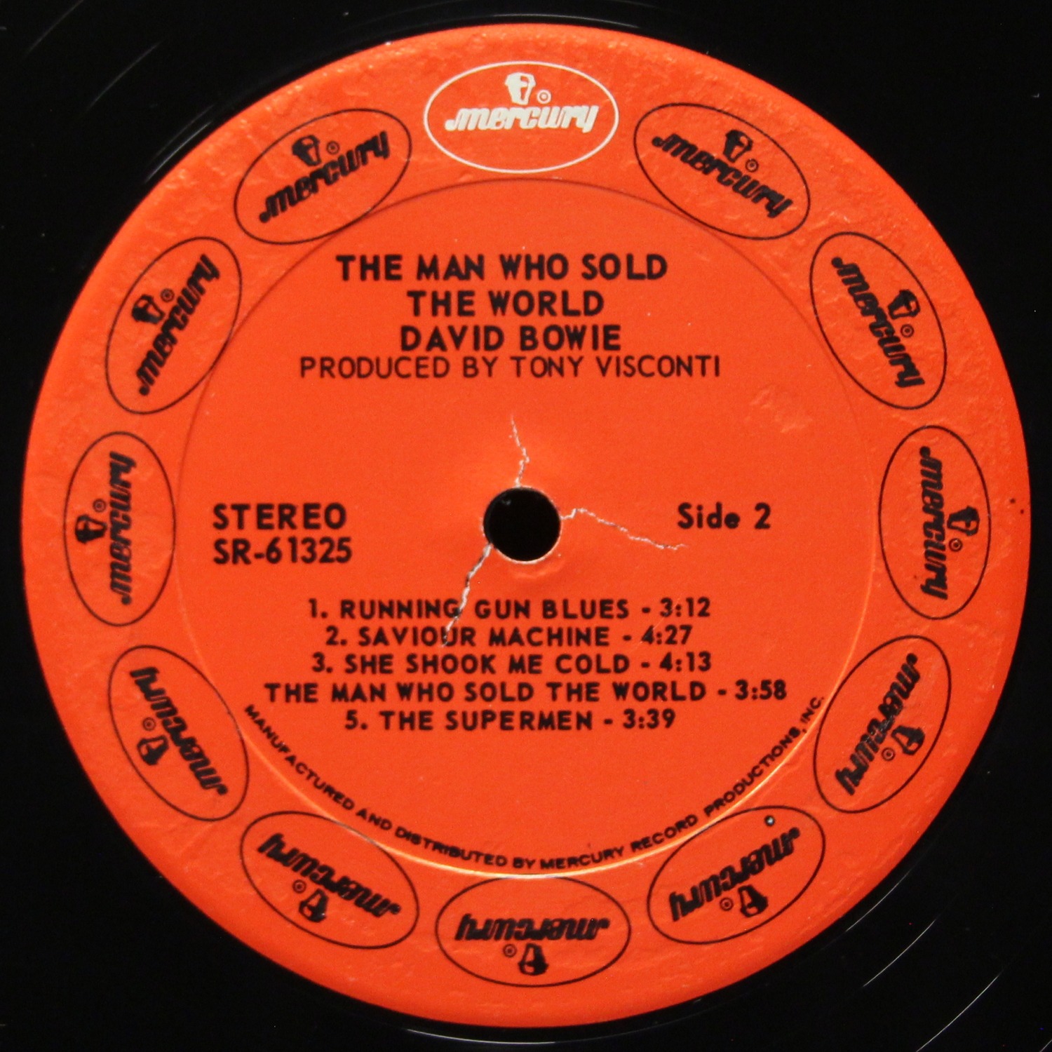 LP David Bowie — Man Who Sold The World фото 4