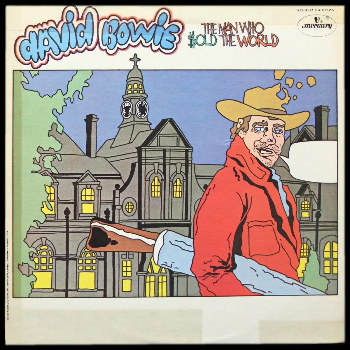 LP David Bowie — Man Who Sold The World фото