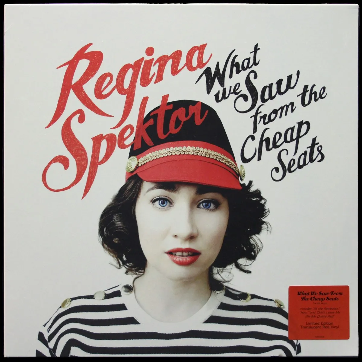 LP Regina Spektor — What We Saw From The Cheap Seats (цветной винил) фото