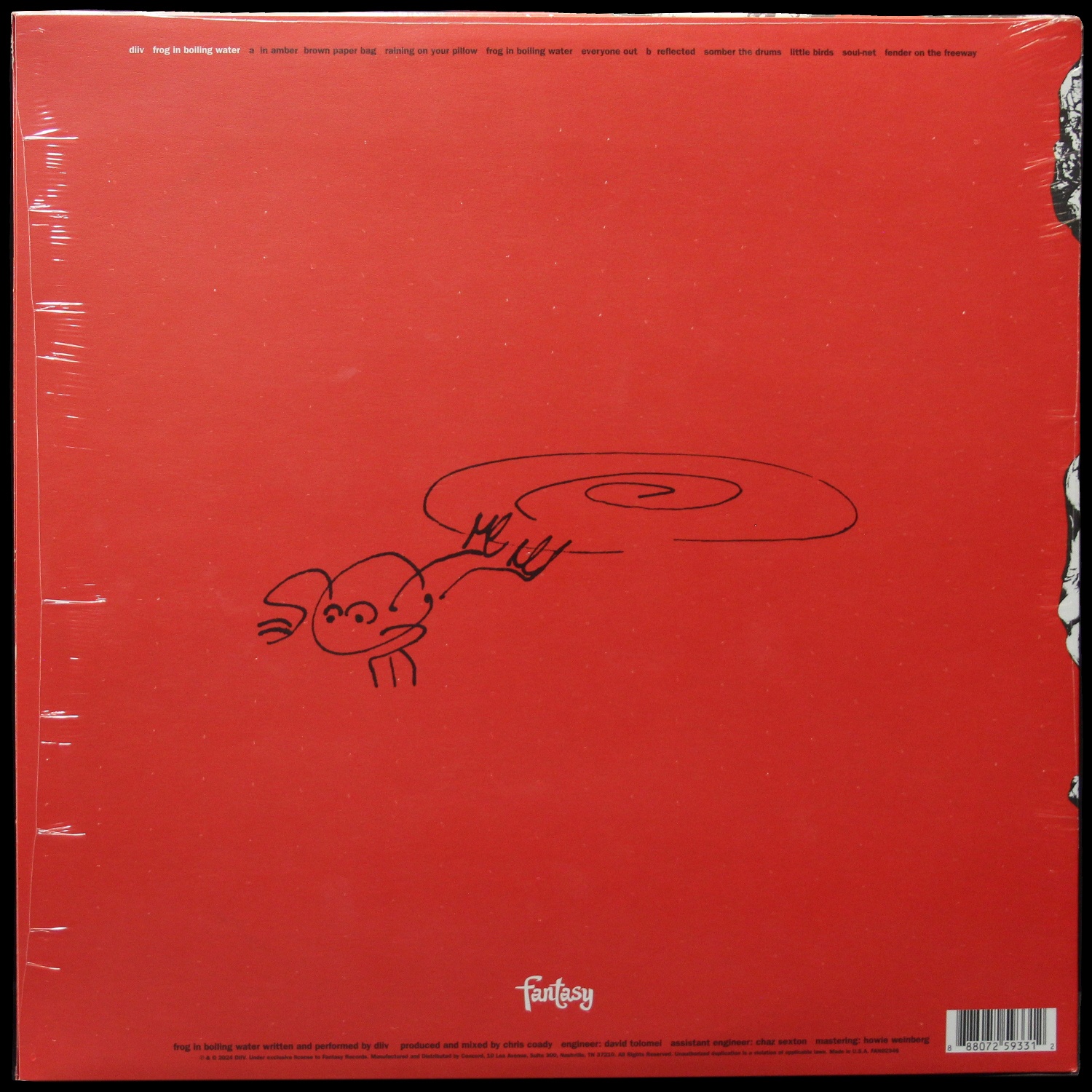 LP DIIV — Frog In Boiling Water (+ буклет) фото 2