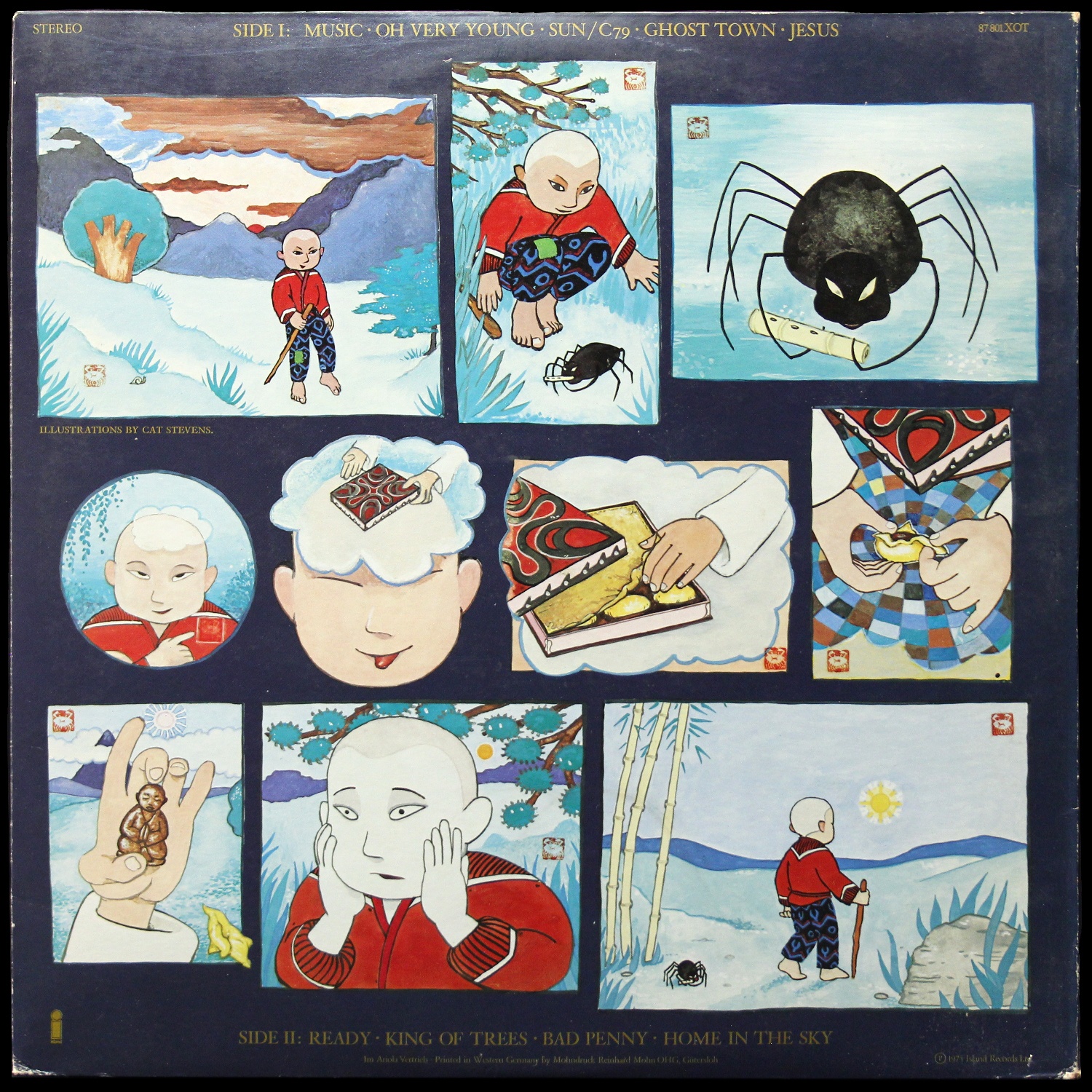 LP Cat Stevens — Buddha And The Chocolate Box фото 2