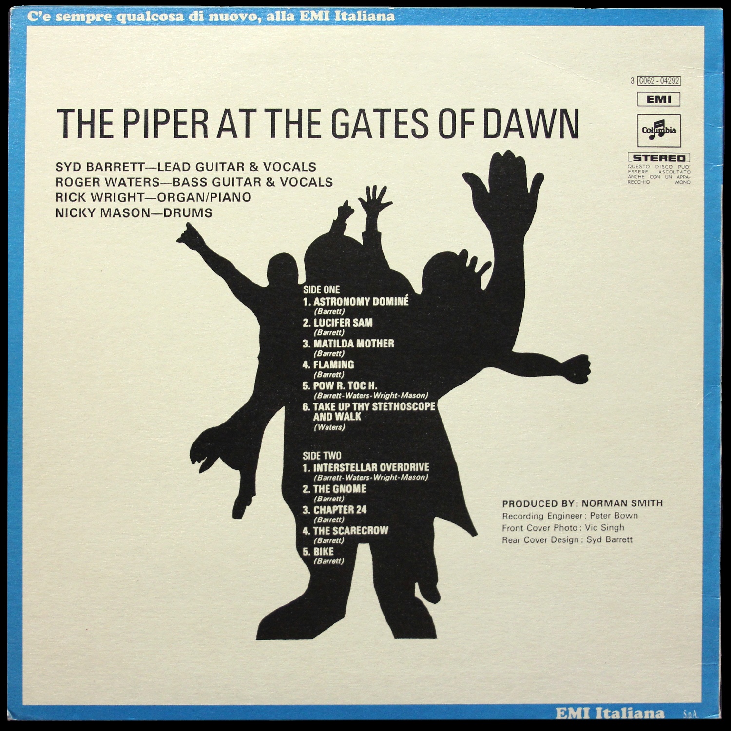 LP Pink Floyd — Piper At The Gates Of Dawn фото 2