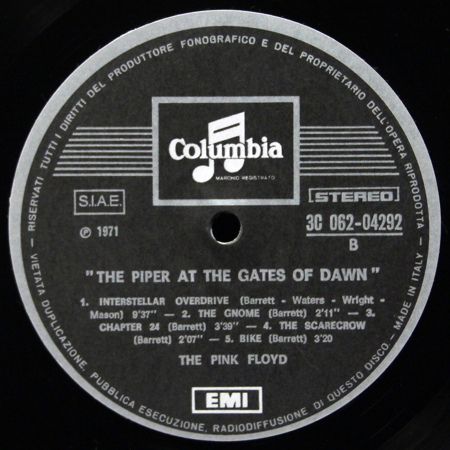 LP Pink Floyd — Piper At The Gates Of Dawn фото 4