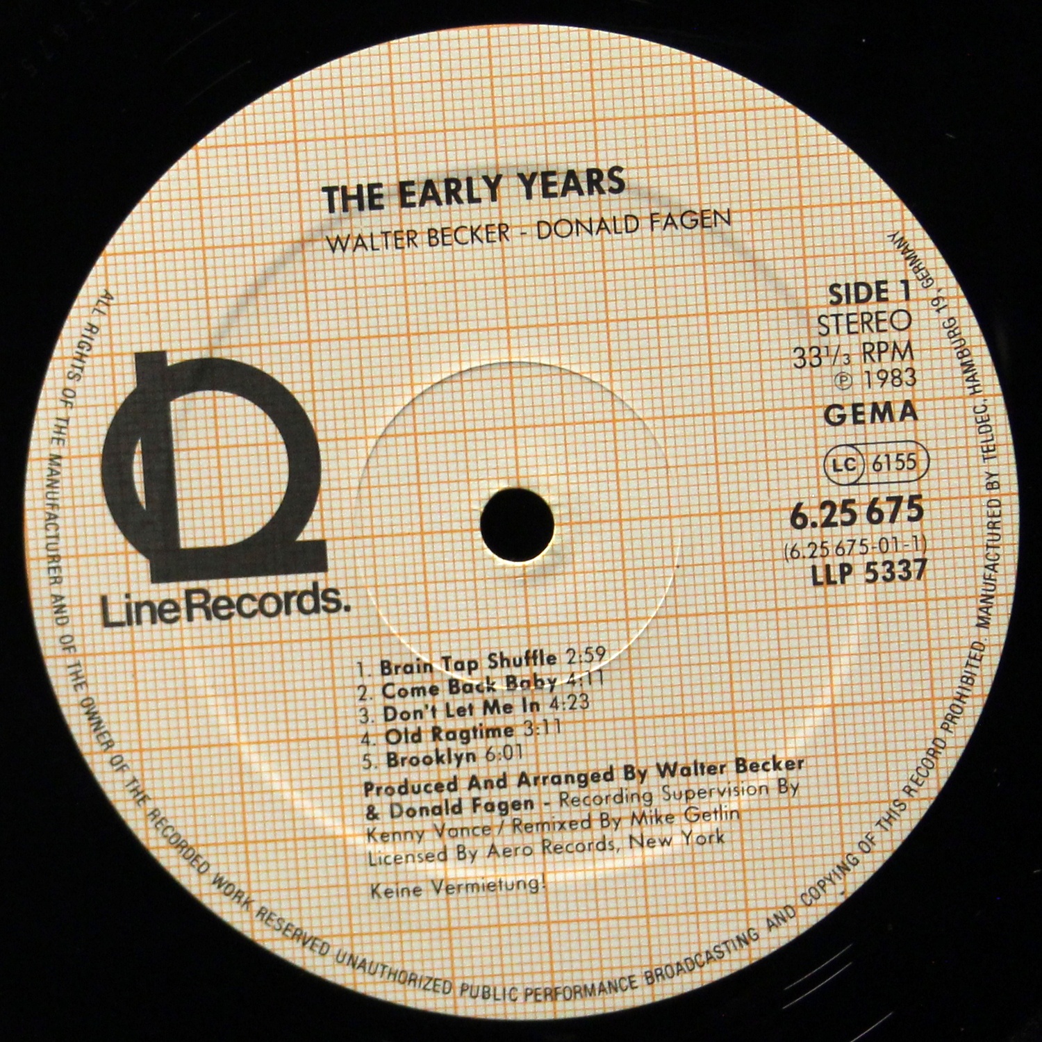 LP Walter Becker — Early Years фото 2