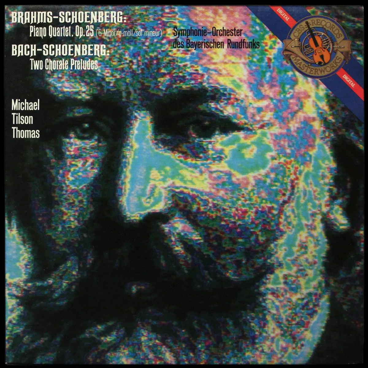 LP Michael Tilson Thomas — Brahms/Schoenberg/Bach: Piano Quartet, Op. 25 – Two Chorale Preludes фото