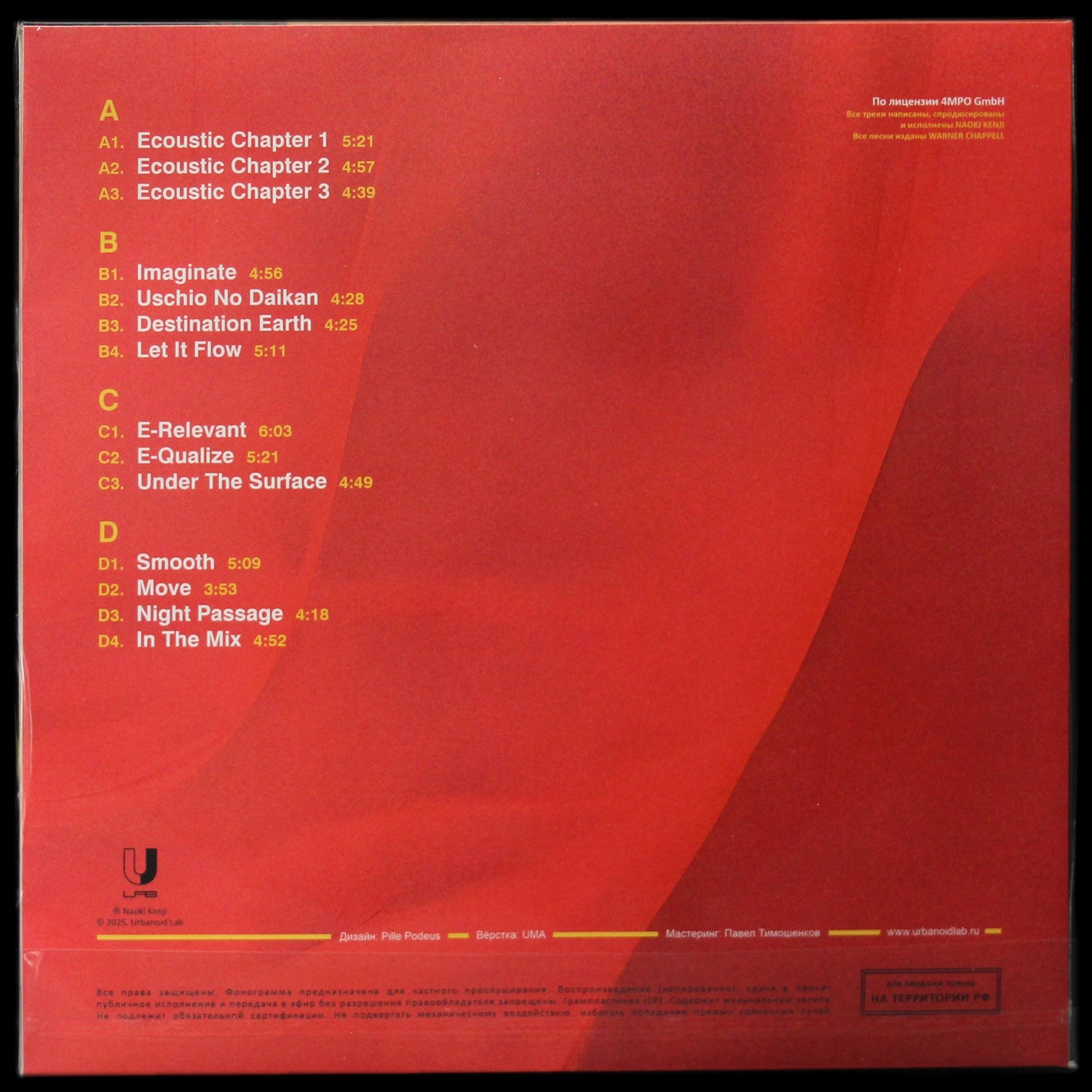 LP Naoki Kenji — Ecoustic (2LP) фото 2