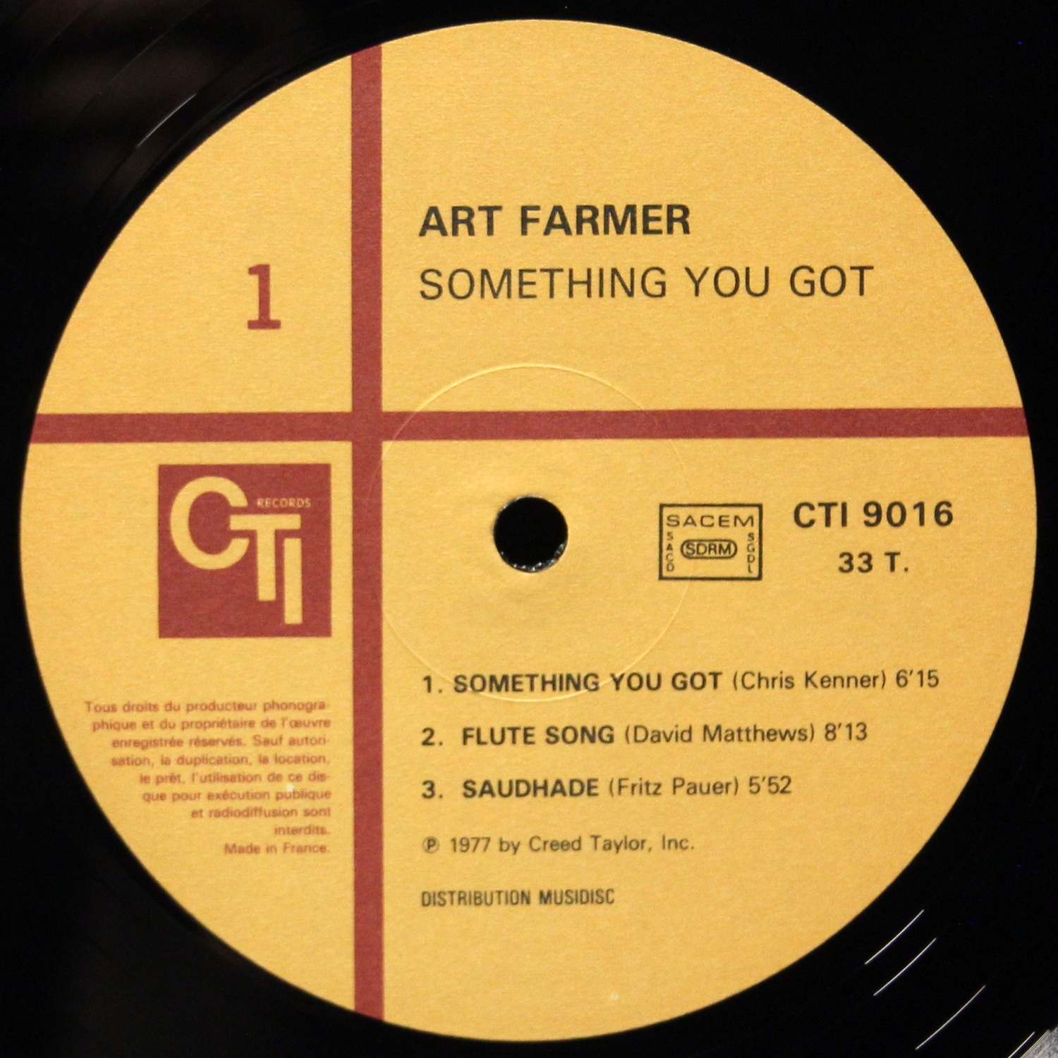 LP Art Farmer — Something You Got фото 2