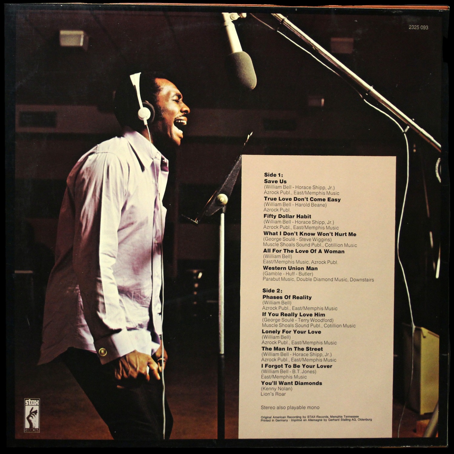 LP William Bell — Phases Of Reality фото 2