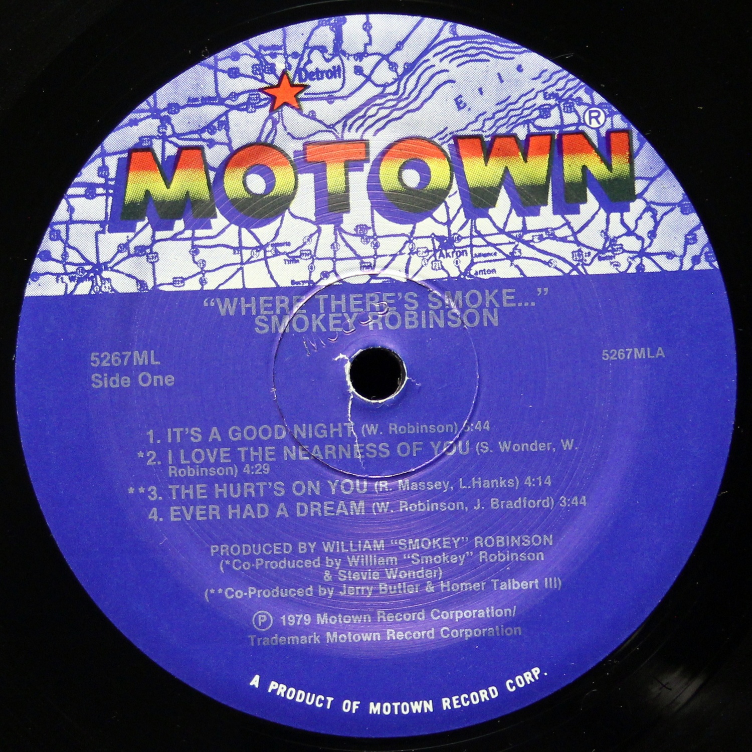 LP Smokey Robinson — Where There's Smoke... фото 2