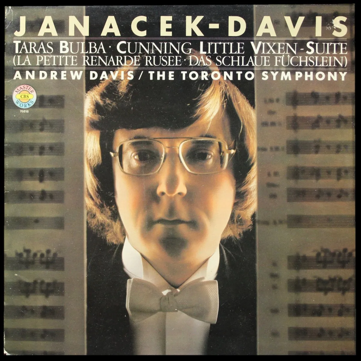 LP Andrew Davis — Leos Janacek: Taras Bulba / Cunning Little Vixen - Suite фото