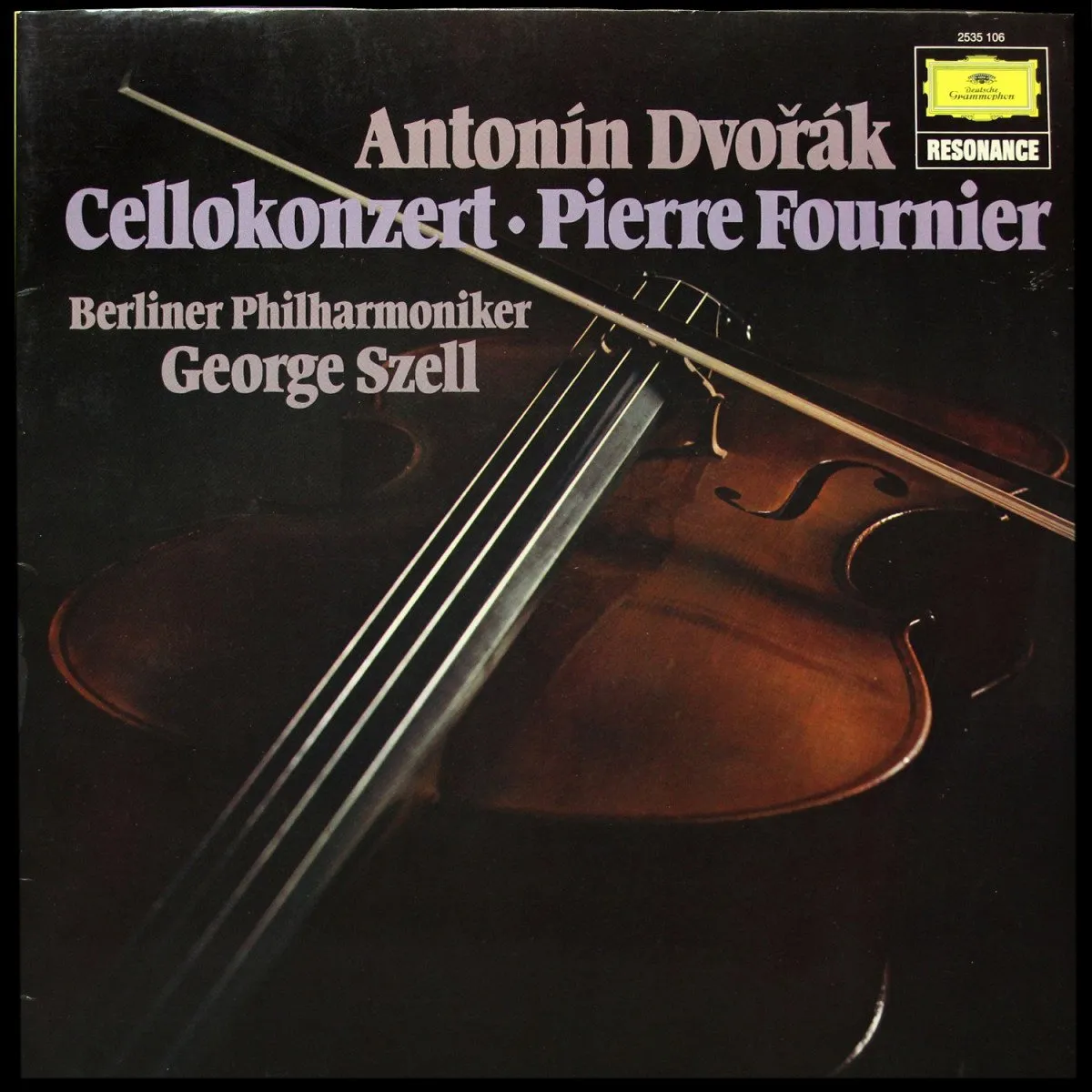 LP George Szell — Dvorak: Cellokonzert фото