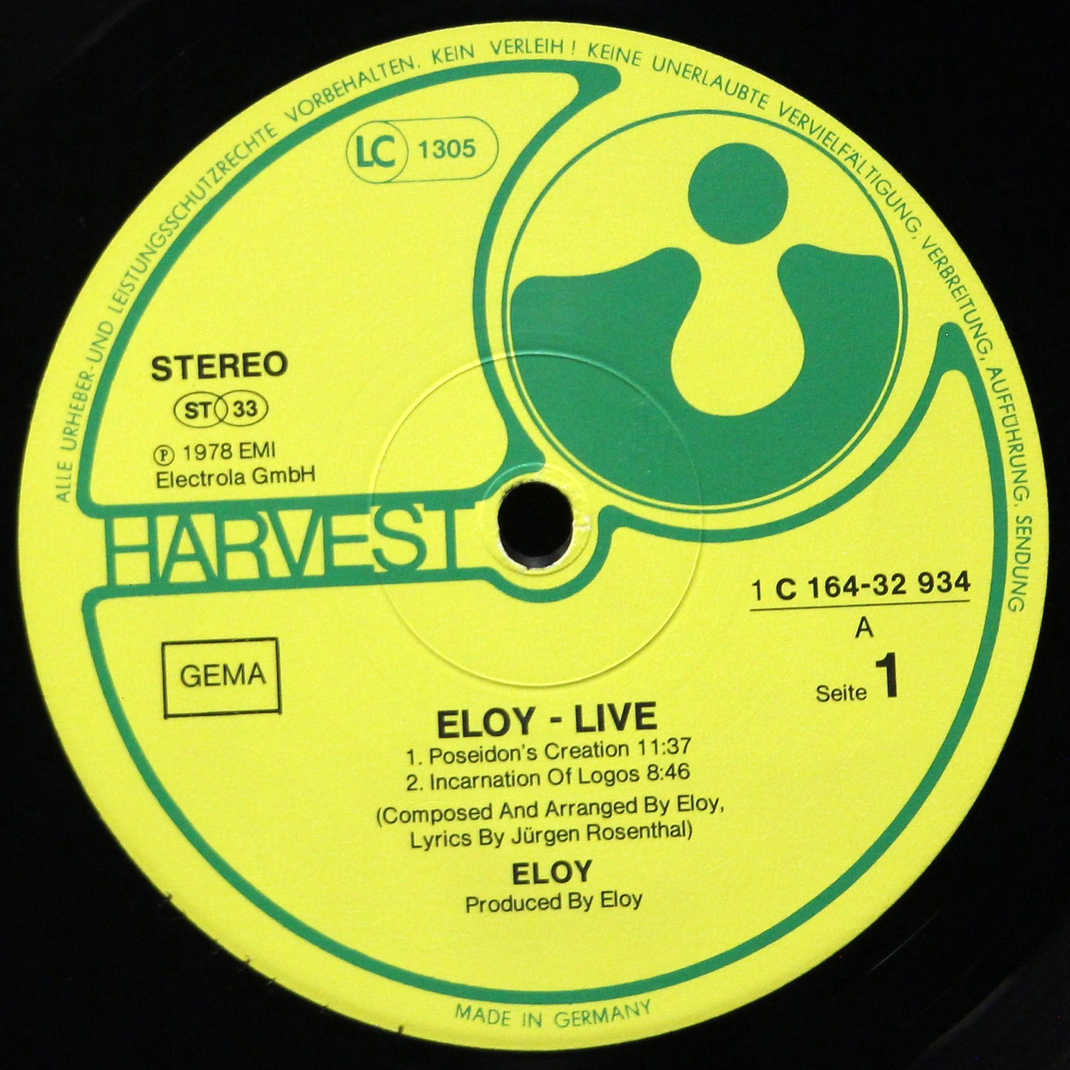LP Eloy — Live (2LP) фото 3