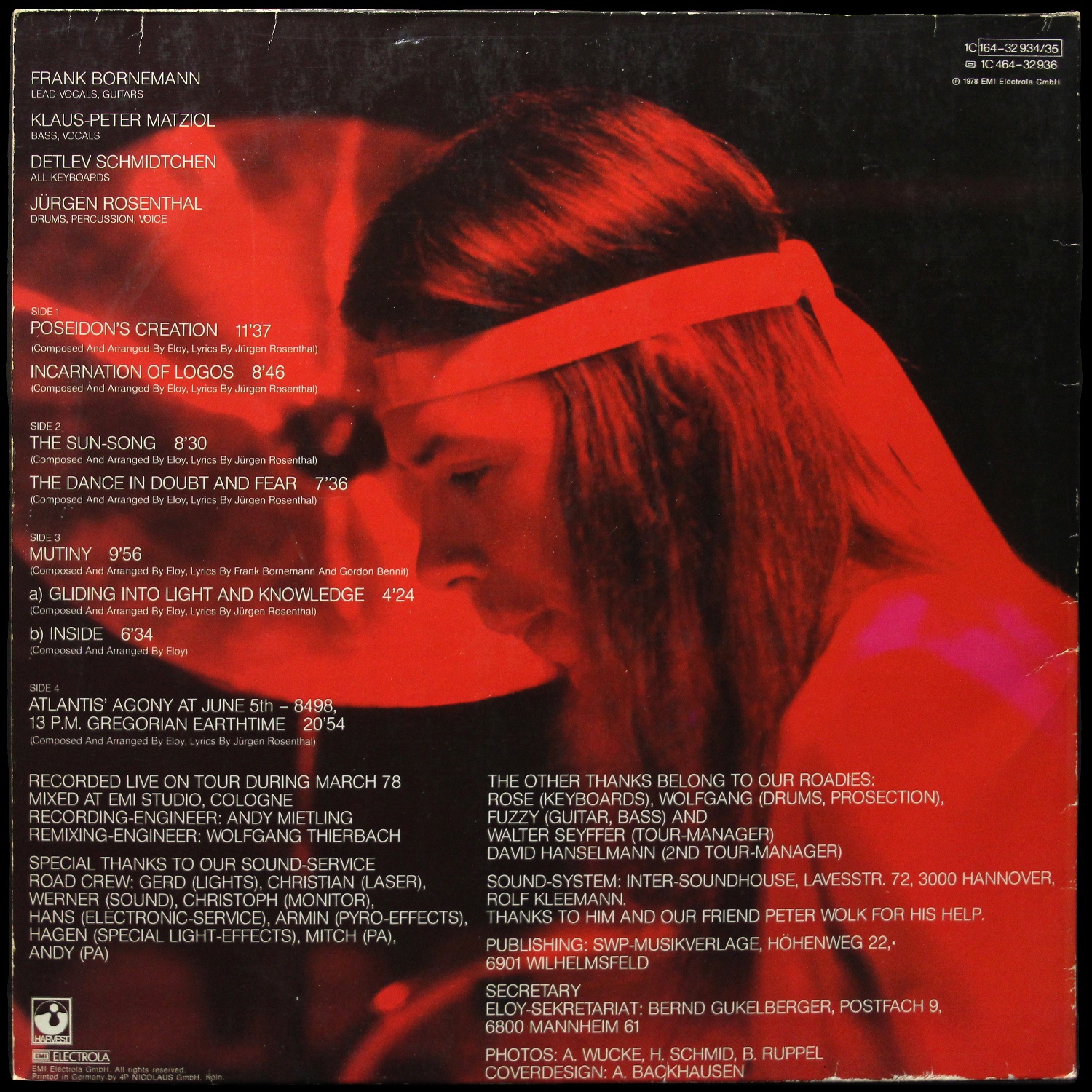 LP Eloy — Live (2LP) фото 2