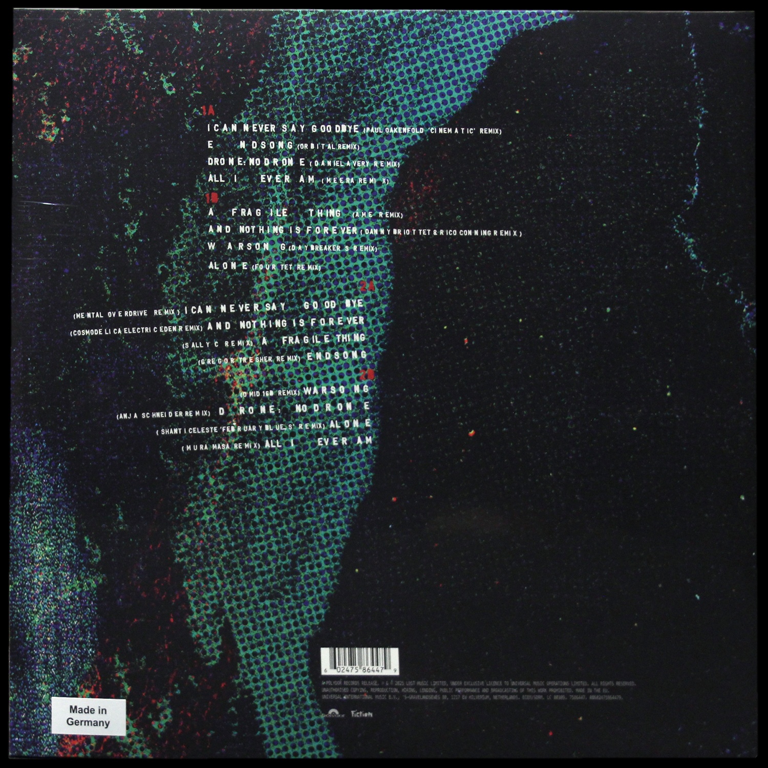 LP Cure — Mixes Of A Lost World (2LP) фото 2