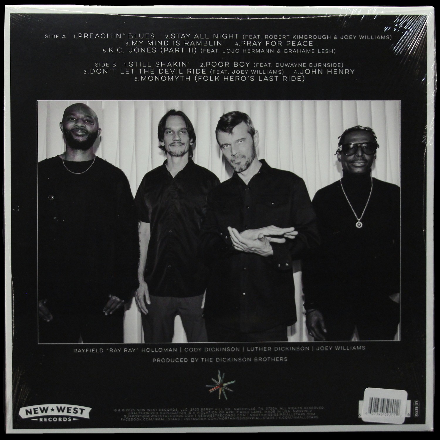 LP North Mississippi Allstars — Still Shakin' (цветной винил,  +autograph) фото 2