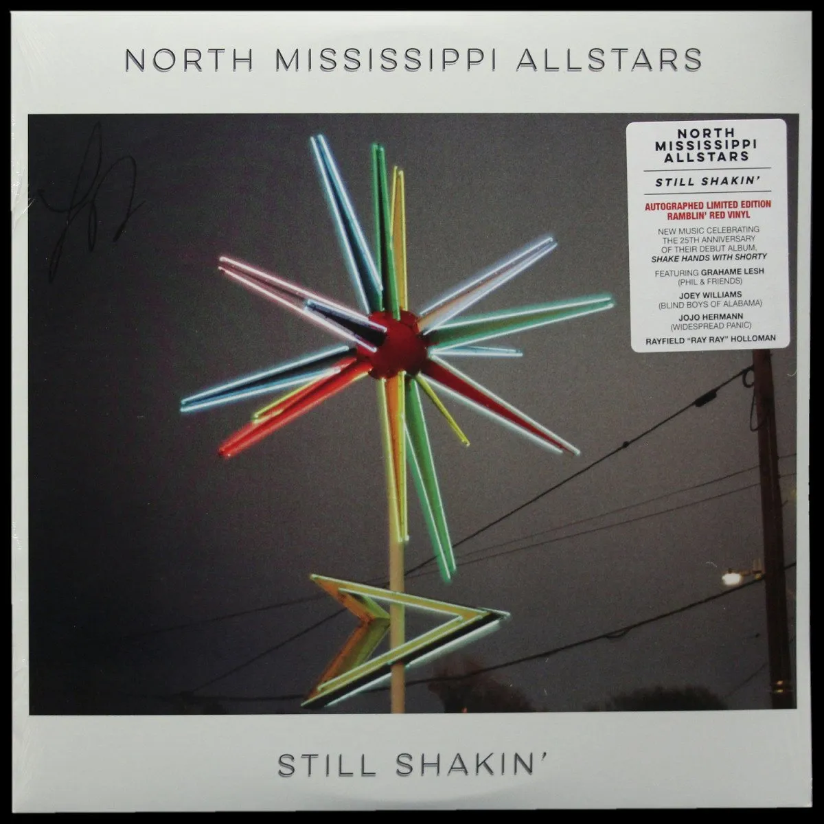 LP North Mississippi Allstars — Still Shakin' (цветной винил,  +autograph) фото