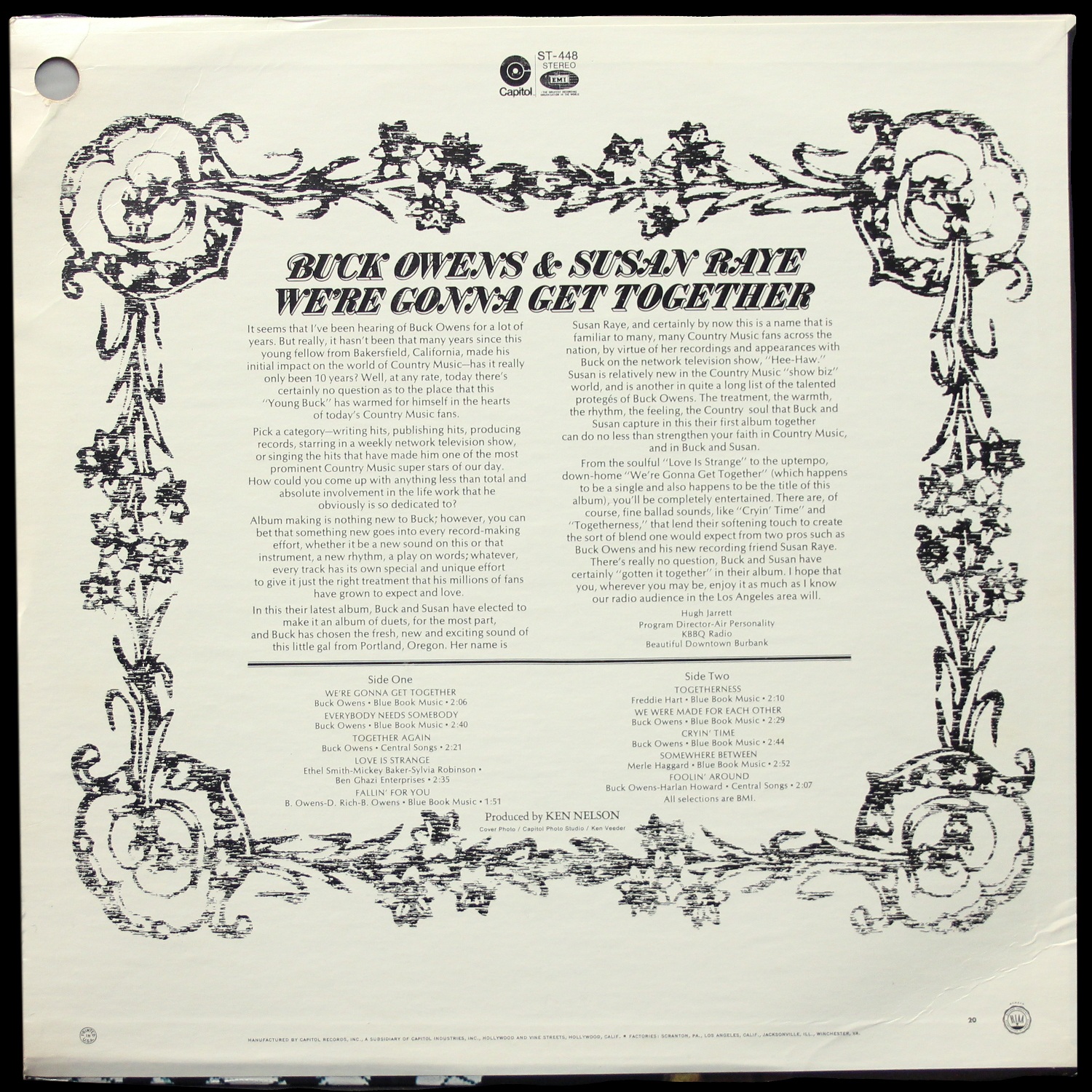 LP Buck Owens — We're Gonna Get Together фото 2